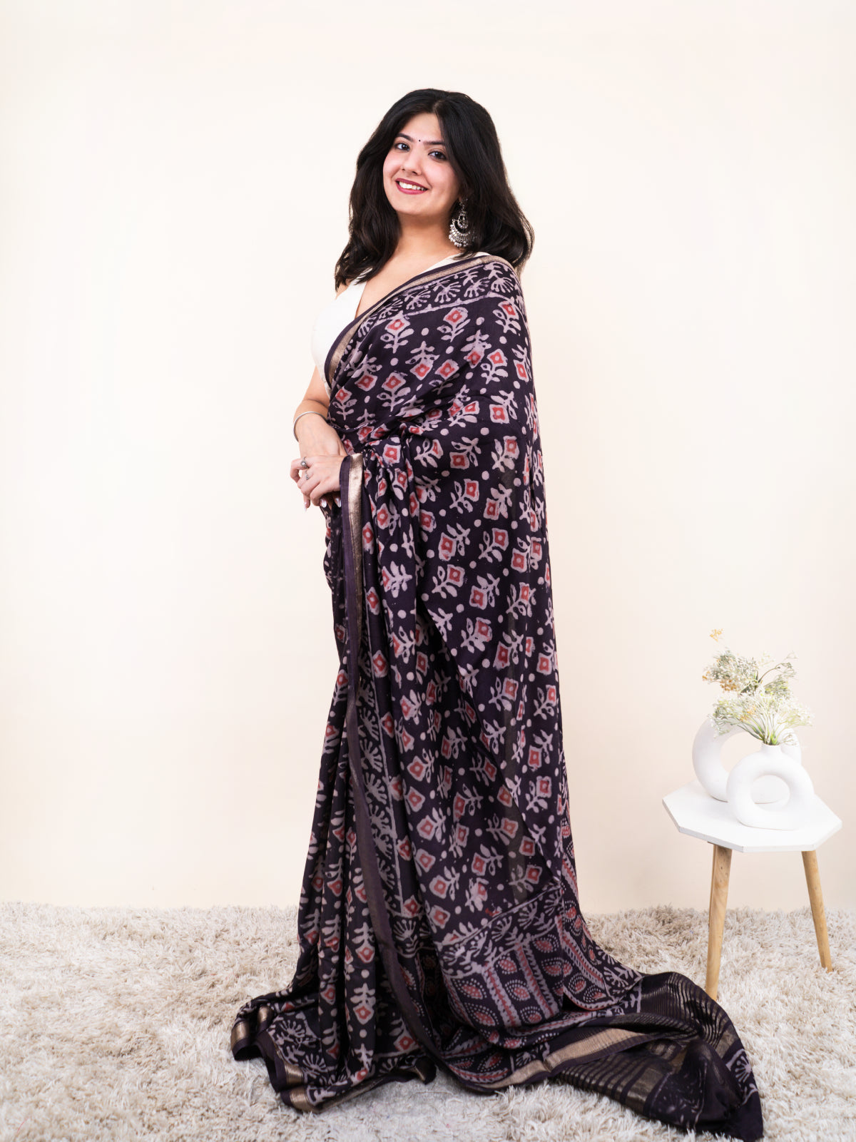 Rehmat Modal Silk Saree