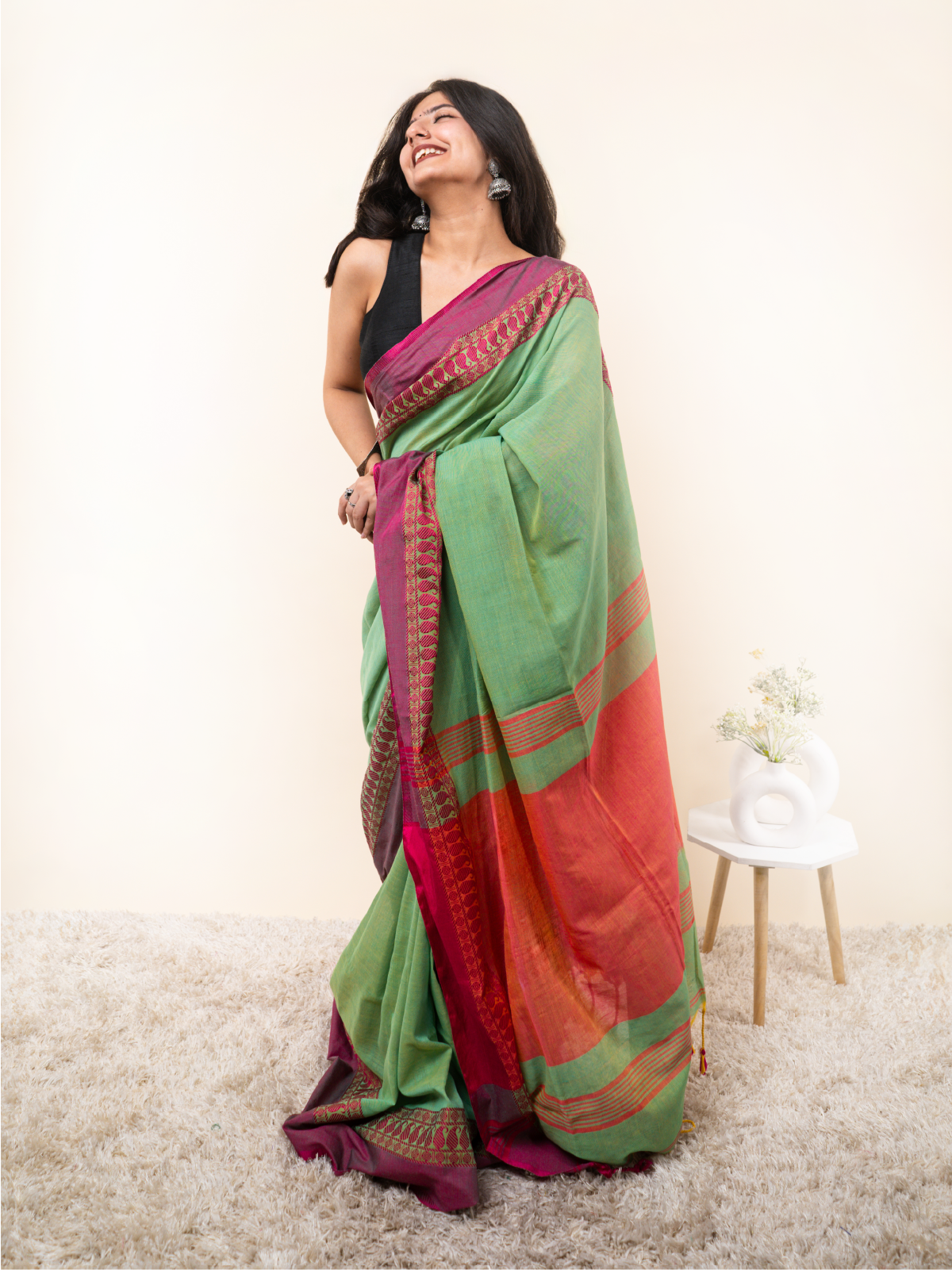 Sunehri Cotton Saree