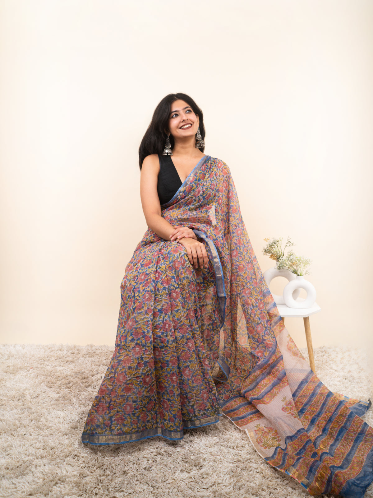 Rangrez Kota Cotton Saree