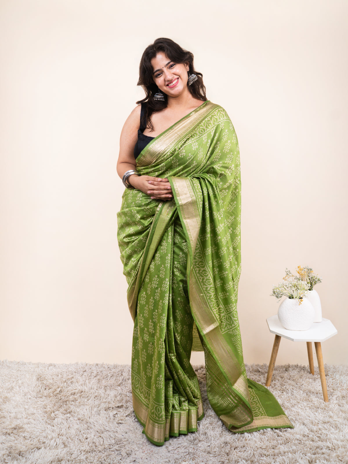 Lahira Maheshwari Cotton Silk Saree