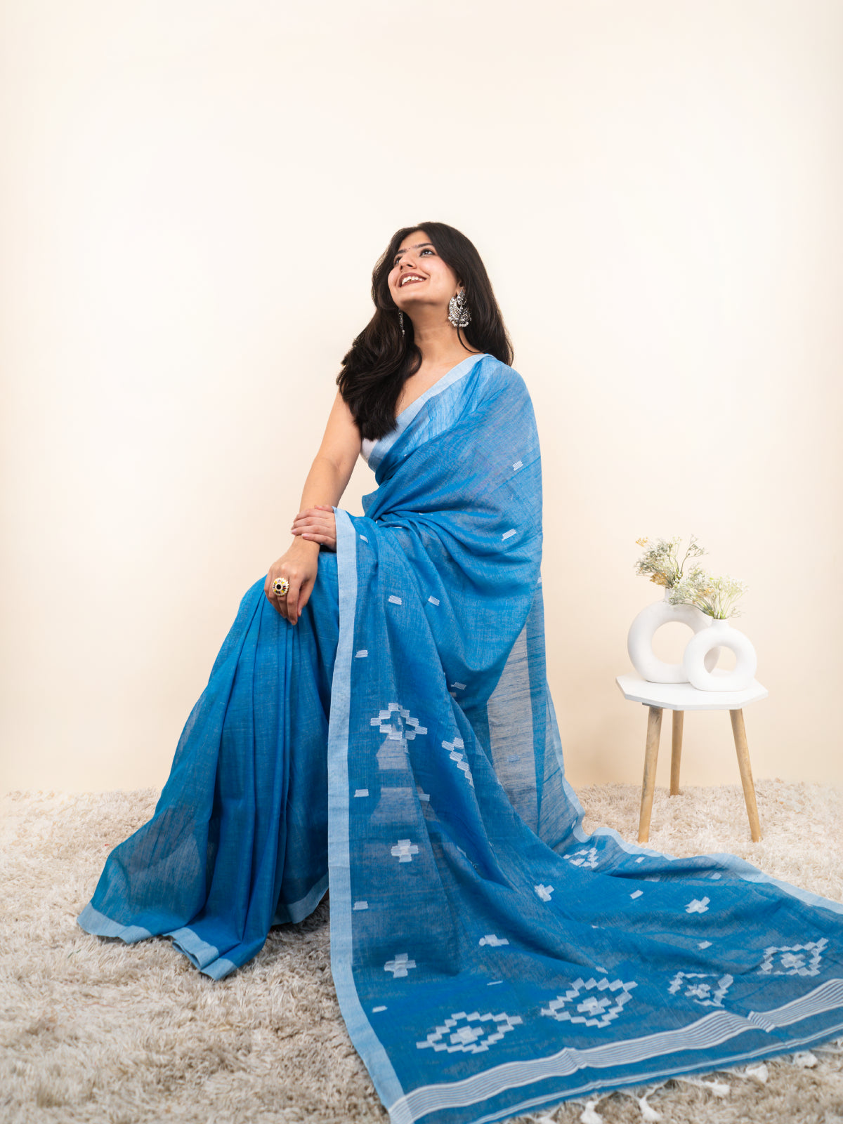 Bluebell Cotton Saree
