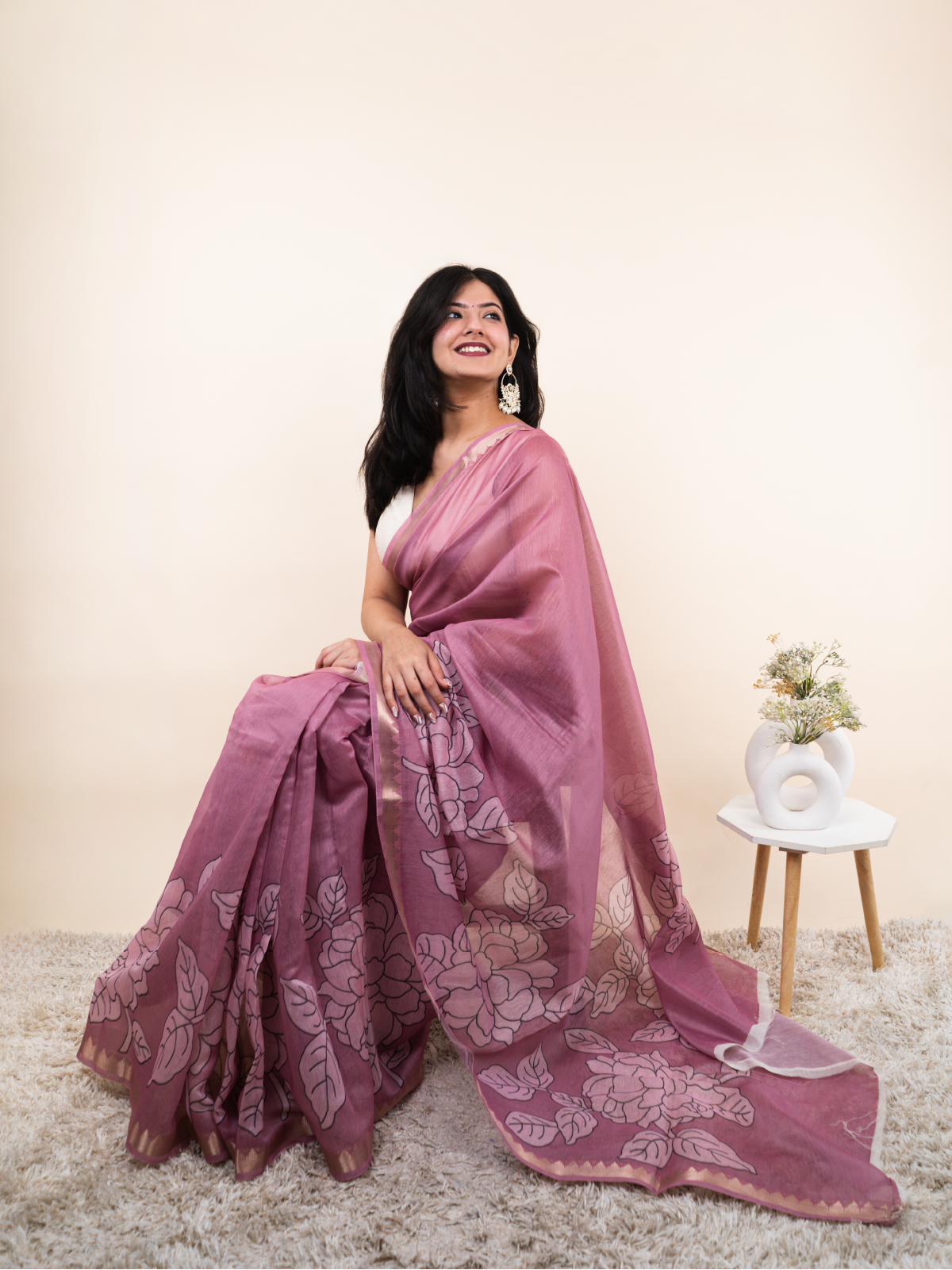 Gulaal Ghar Silk Saree