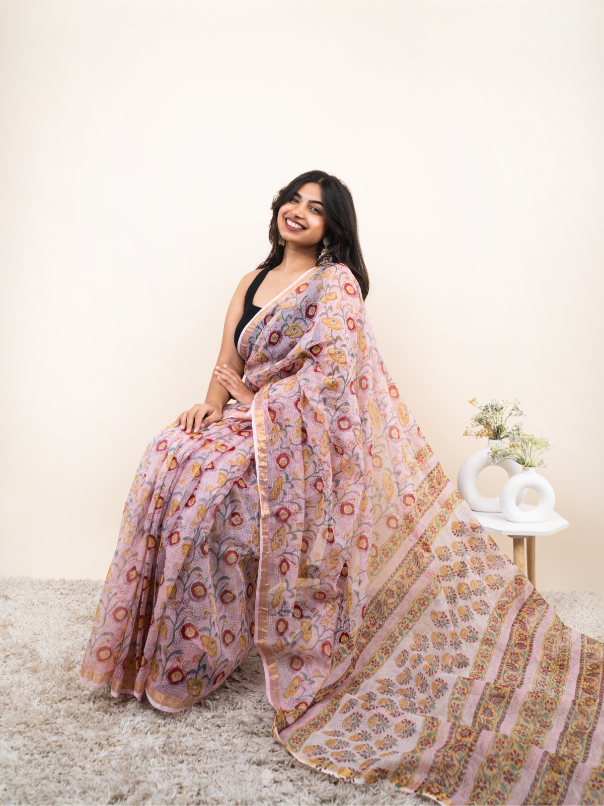 Royal Roots Kota Cotton Saree