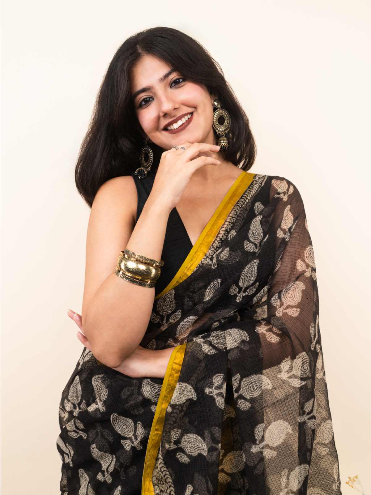 Kohinoor Kota Cotton Saree