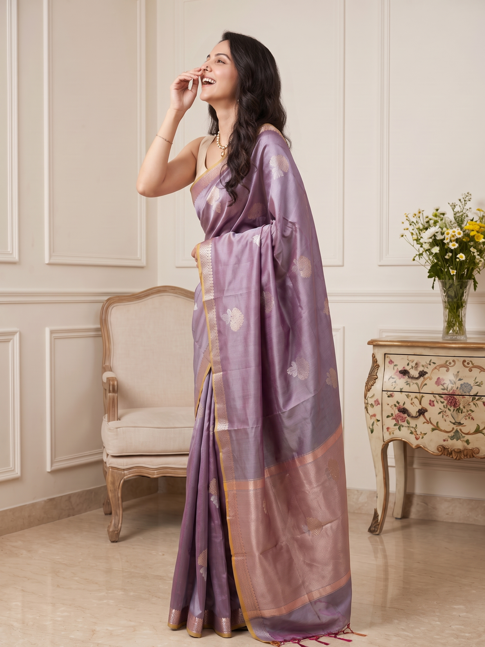 Divine Silk Banarasi Saree