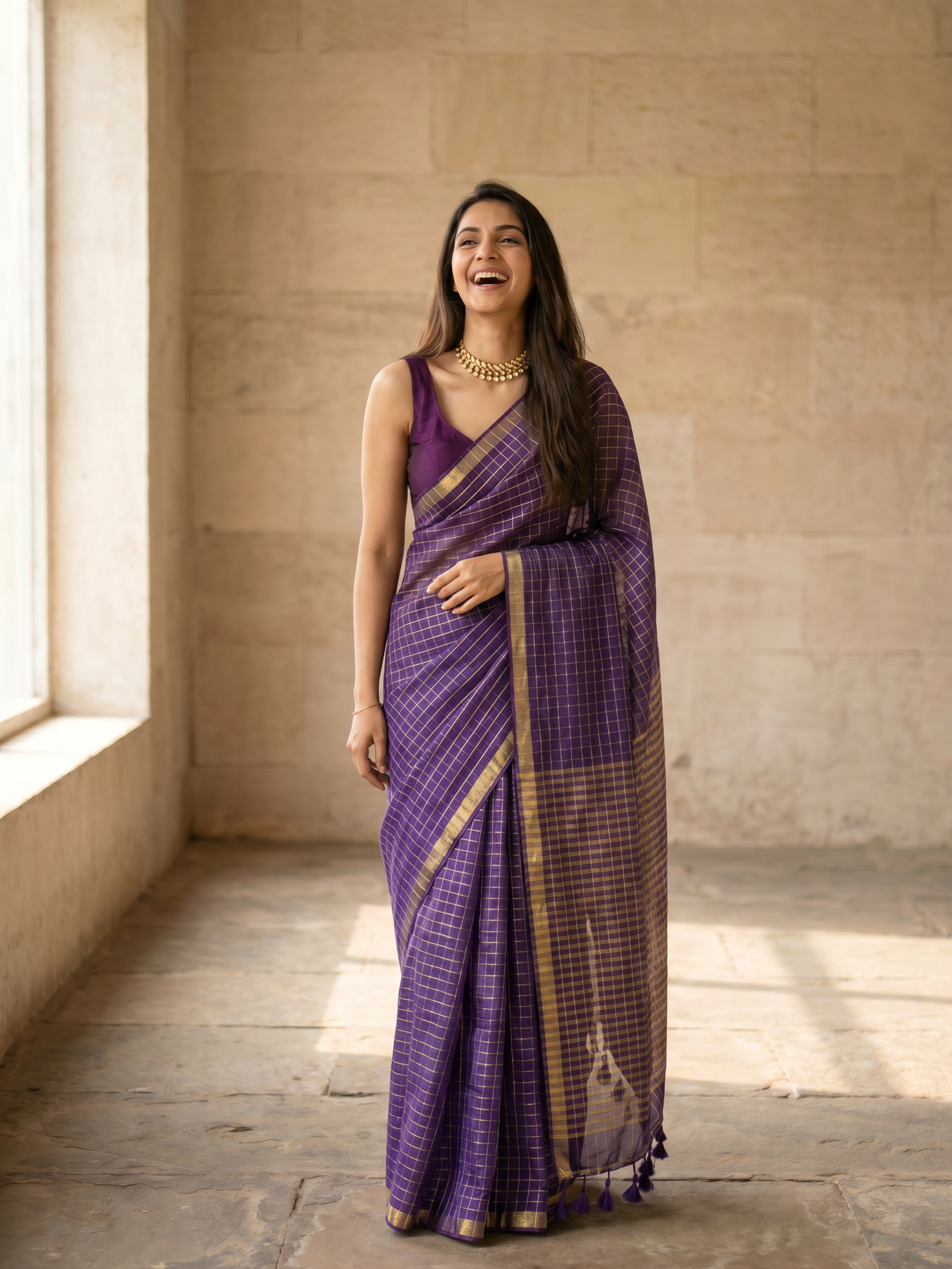 Kalyani Mulmul Saree