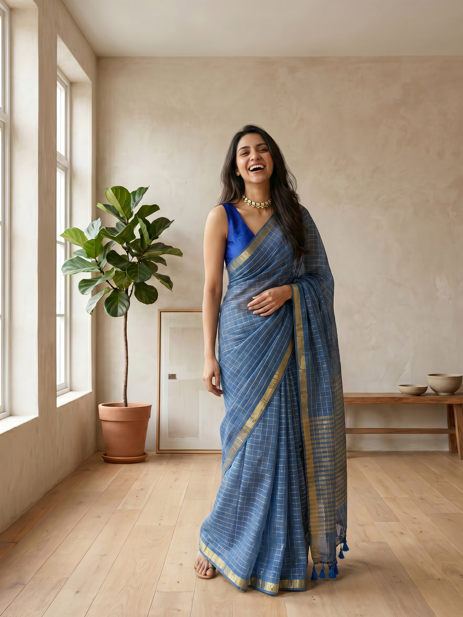 Shagun Mulmul Saree