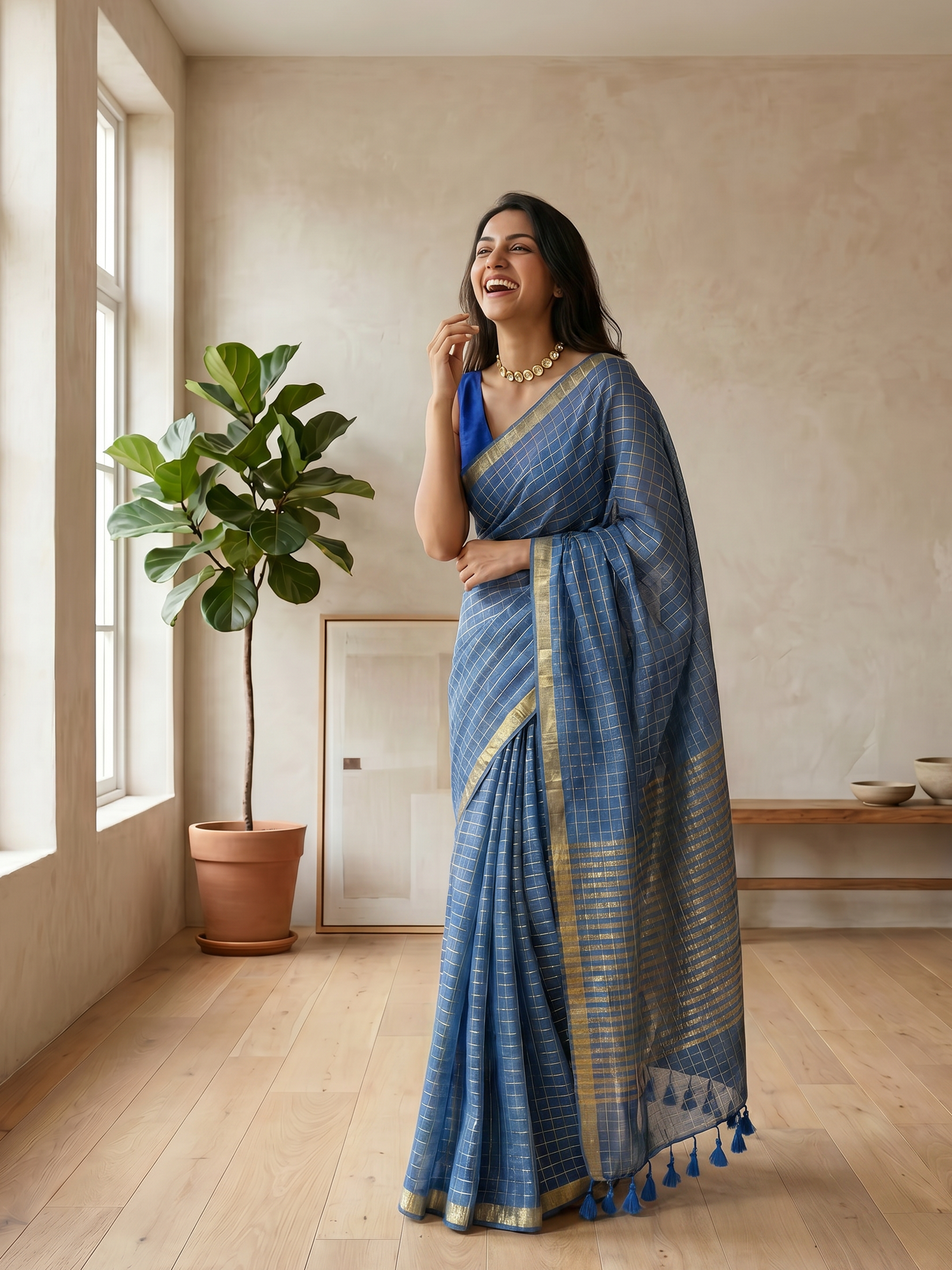 Shagun Mulmul Saree