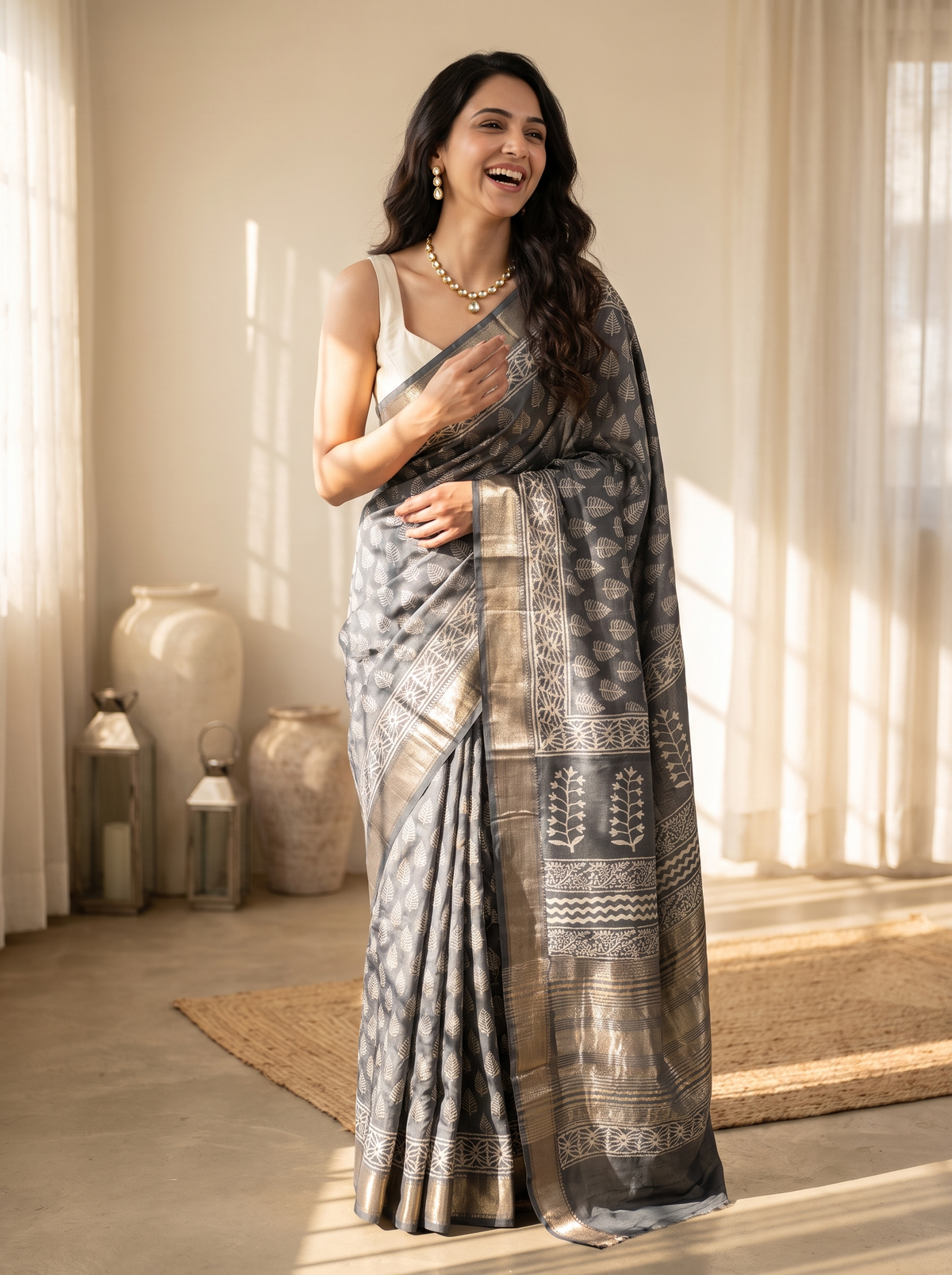 Avira Maheshwari Cotton Silk Saree