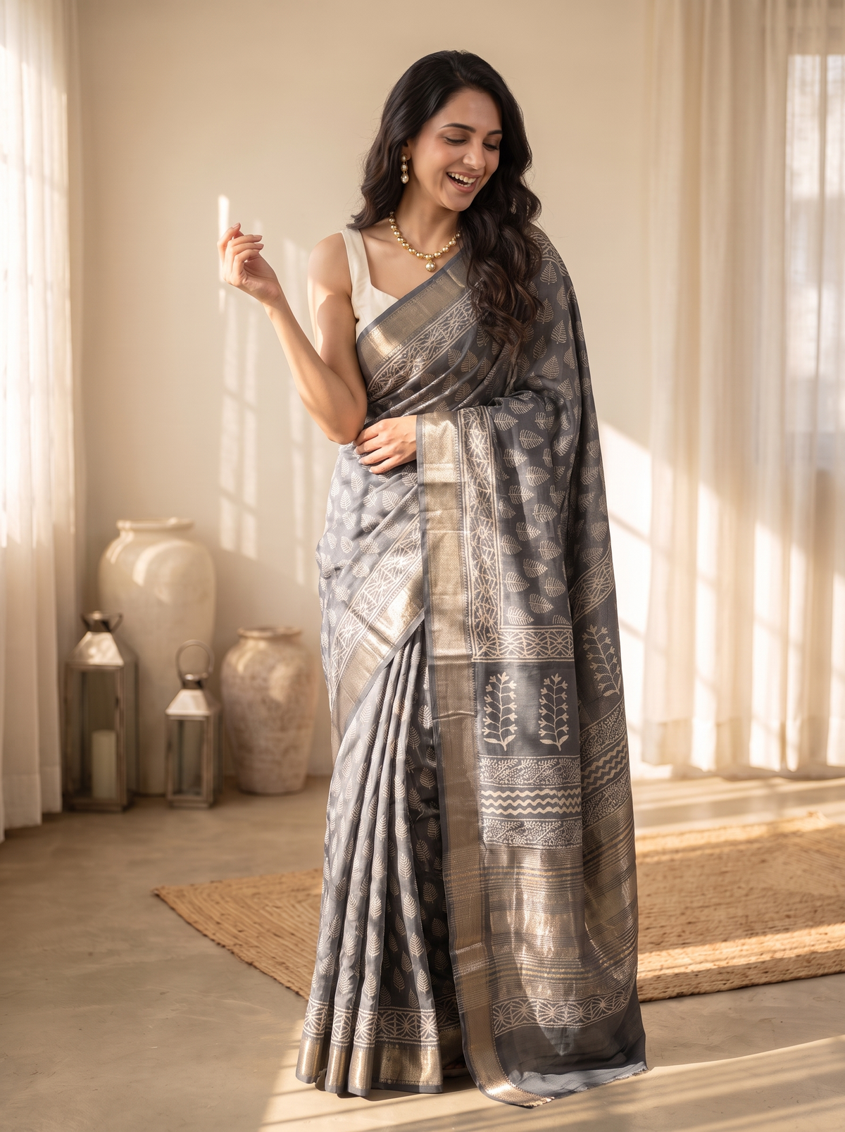 Avira Maheshwari Cotton Silk Saree
