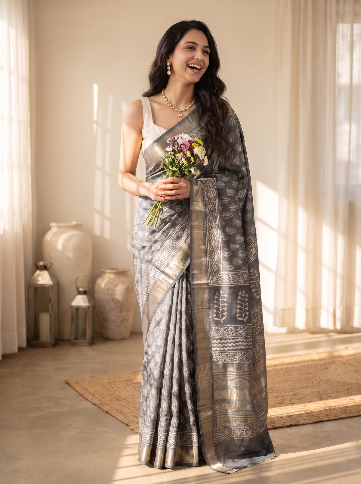 Avira Maheshwari Cotton Silk Saree