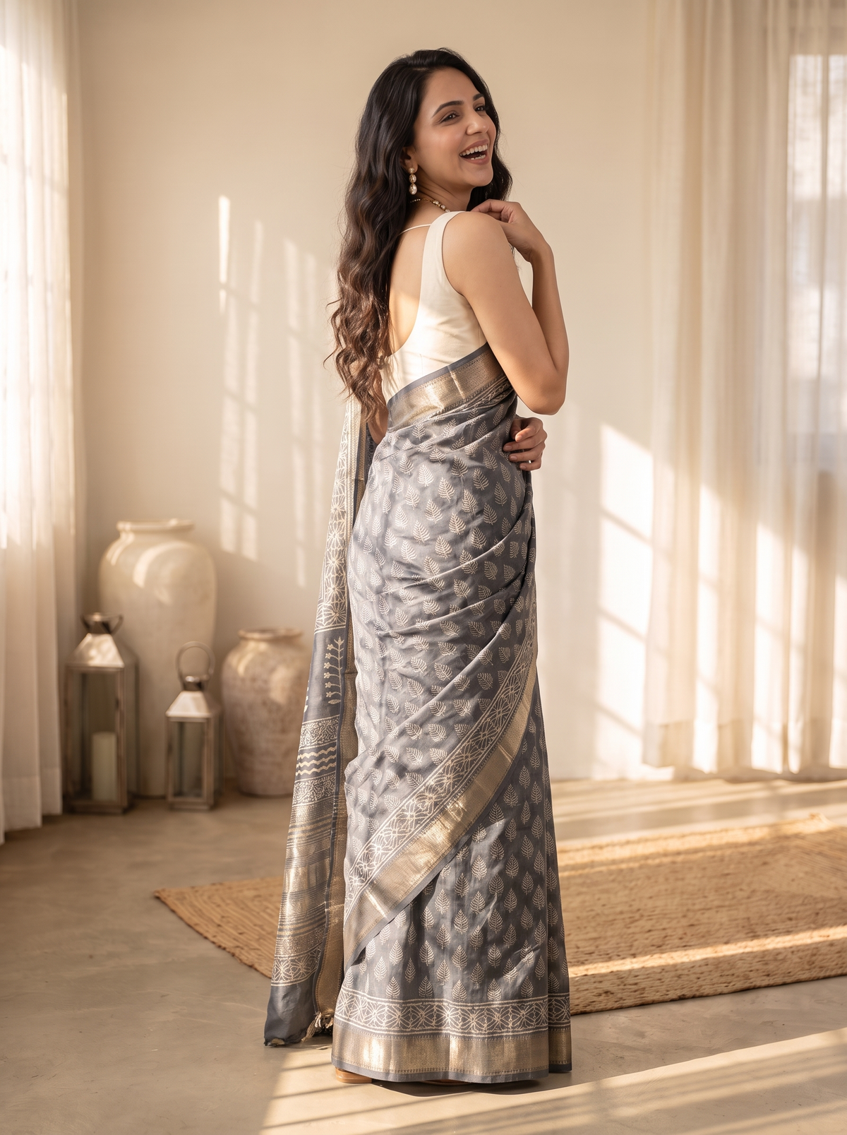 Avira Maheshwari Cotton Silk Saree