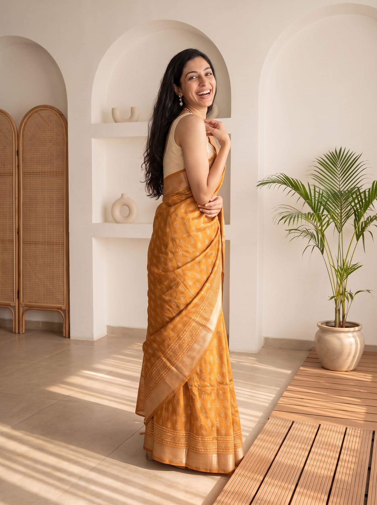 Abhira Maheshwari Cotton Silk Saree