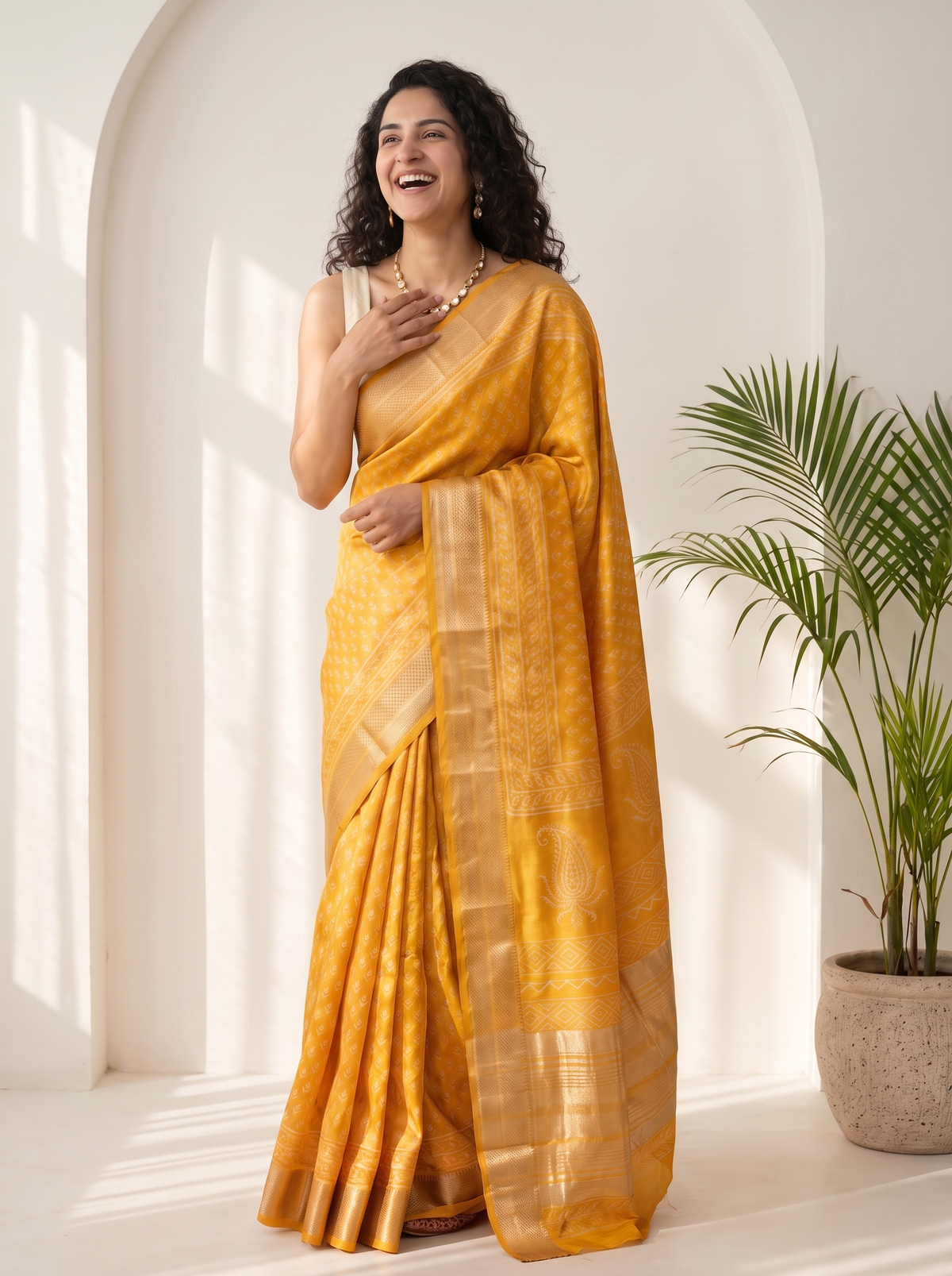 Kiran Maheshwari Cotton Silk Saree