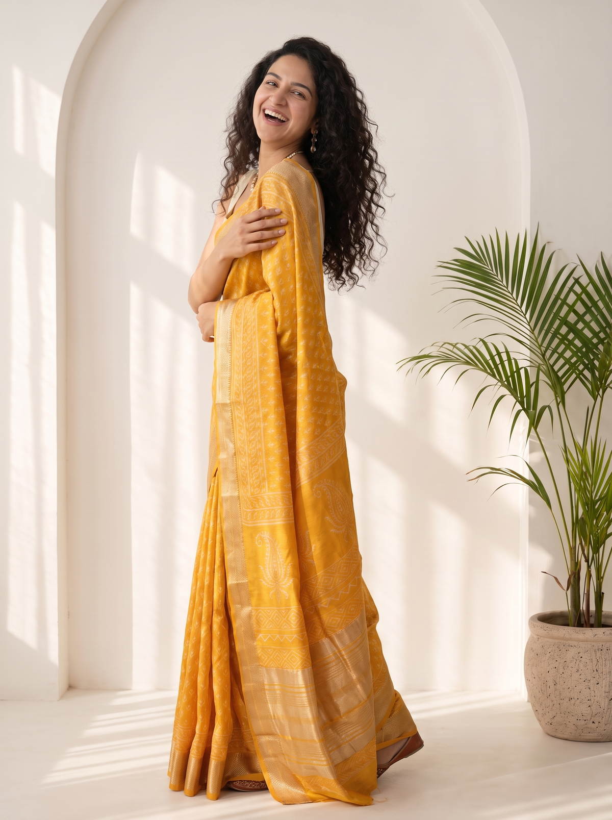 Kiran Maheshwari Cotton Silk Saree