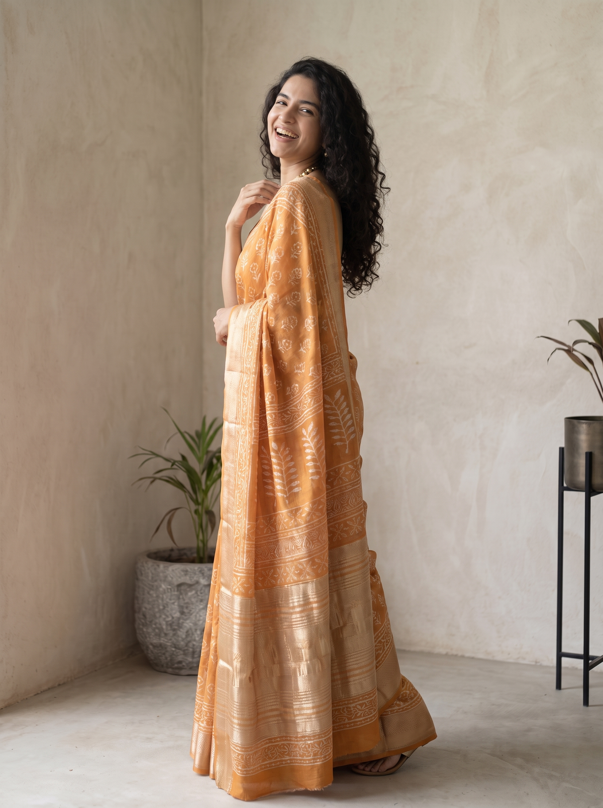Shehzadi Maheshwari Cotton Silk Saree