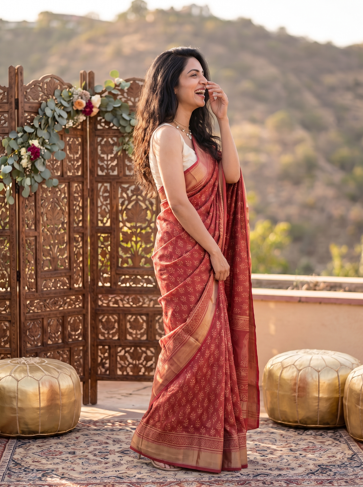 Vanya Maheshwari Cotton Silk Saree
