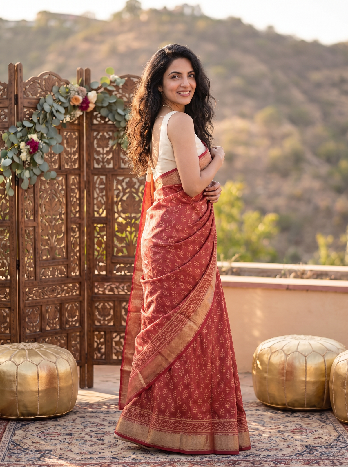Vanya Maheshwari Cotton Silk Saree