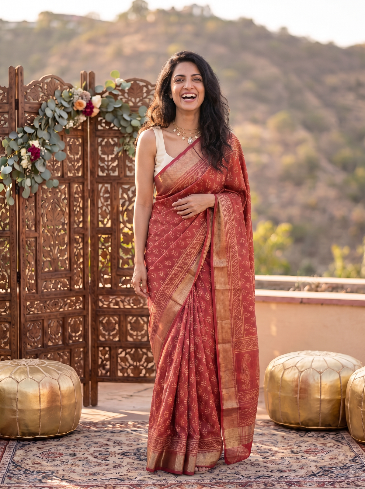 Vanya Maheshwari Cotton Silk Saree