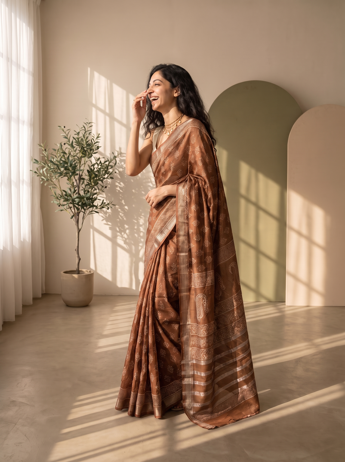 Shanaya Maheshwari Cotton Silk Saree
