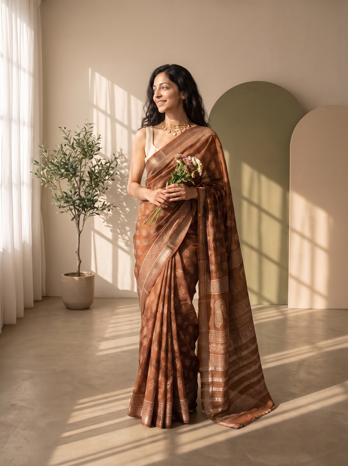 Shanaya Maheshwari Cotton Silk Saree