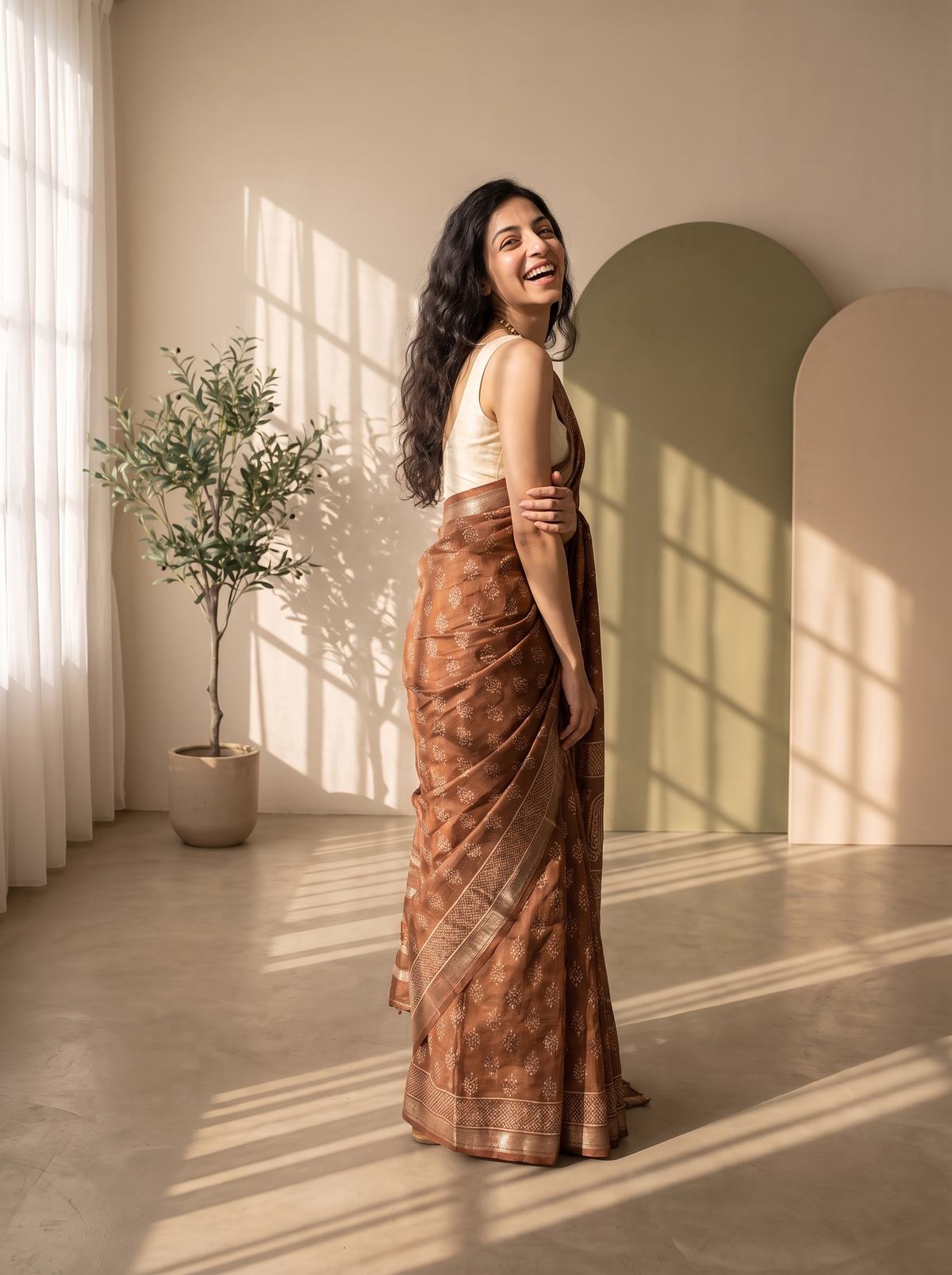 Shanaya Maheshwari Cotton Silk Saree