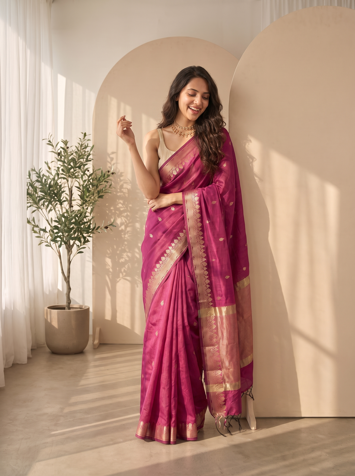 Banaras Bahaar Cotton Saree