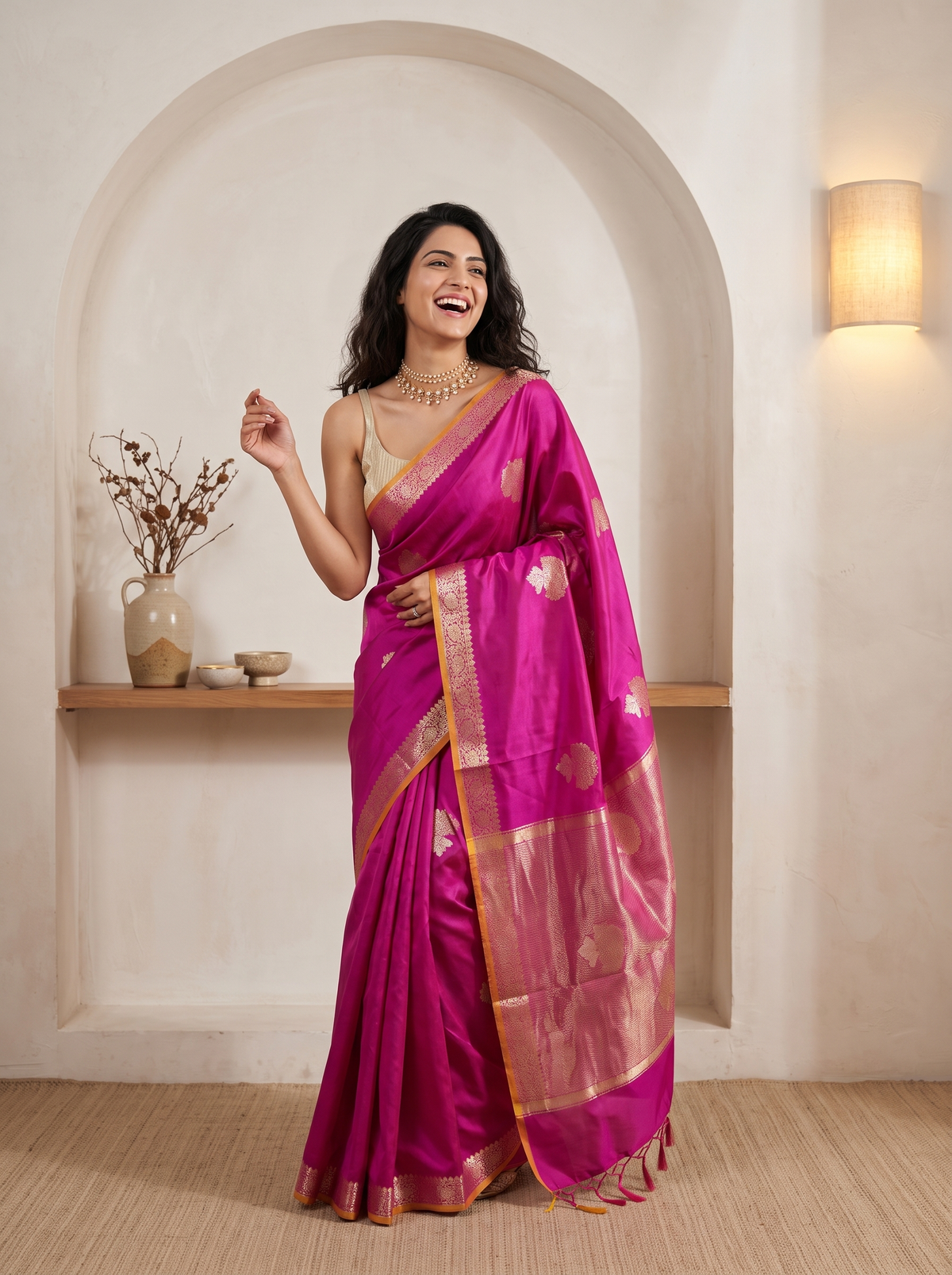 Maharani Gulab Banarasi Saree