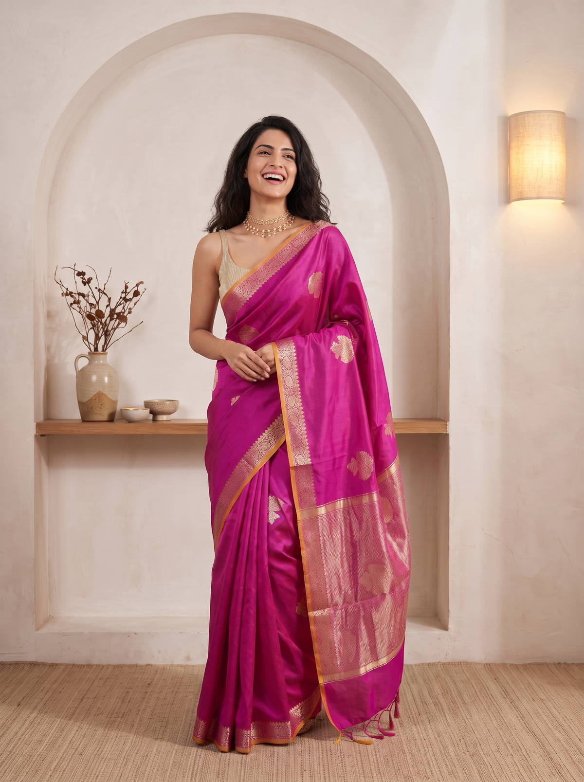 Maharani Gulab Banarasi Saree