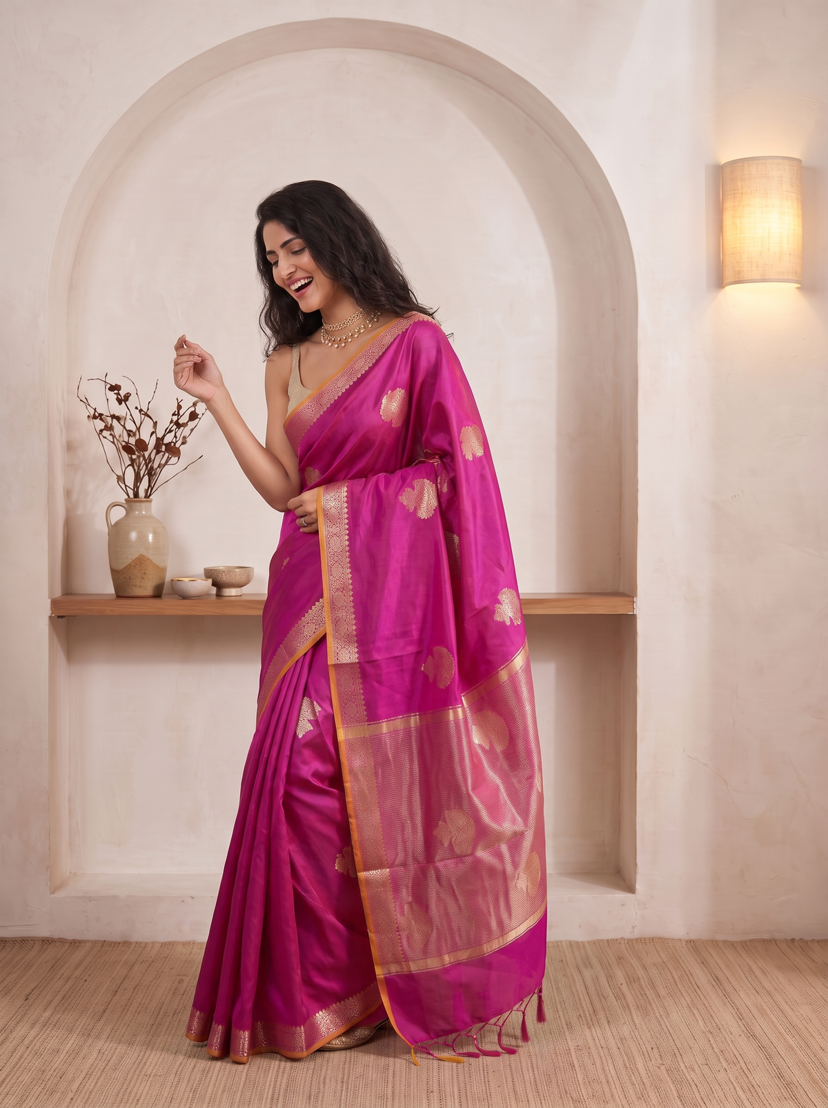 Maharani Gulab Banarasi Saree