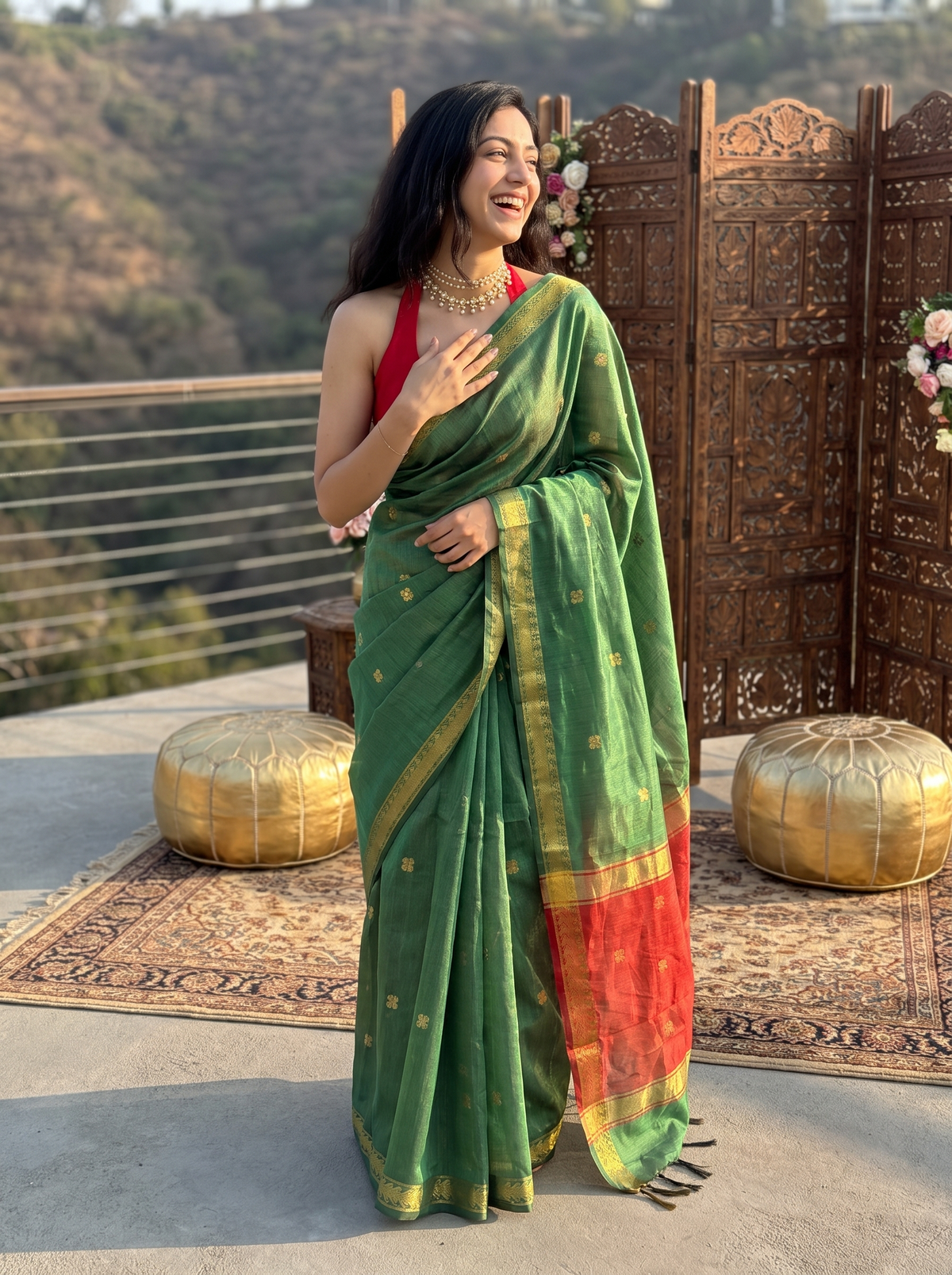 Zareen Maheshwari Cotton Saree