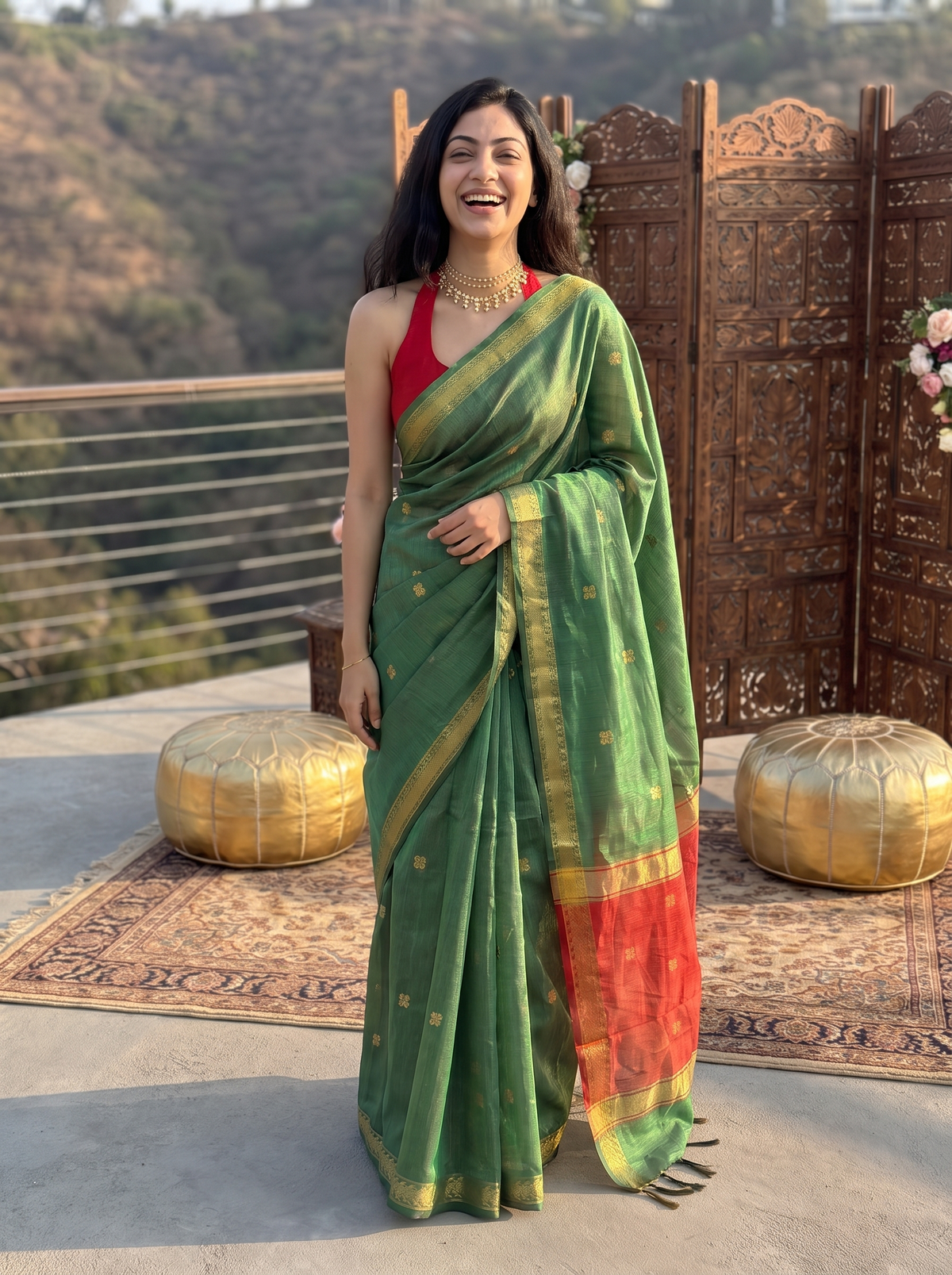 Zareen Maheshwari Cotton Saree