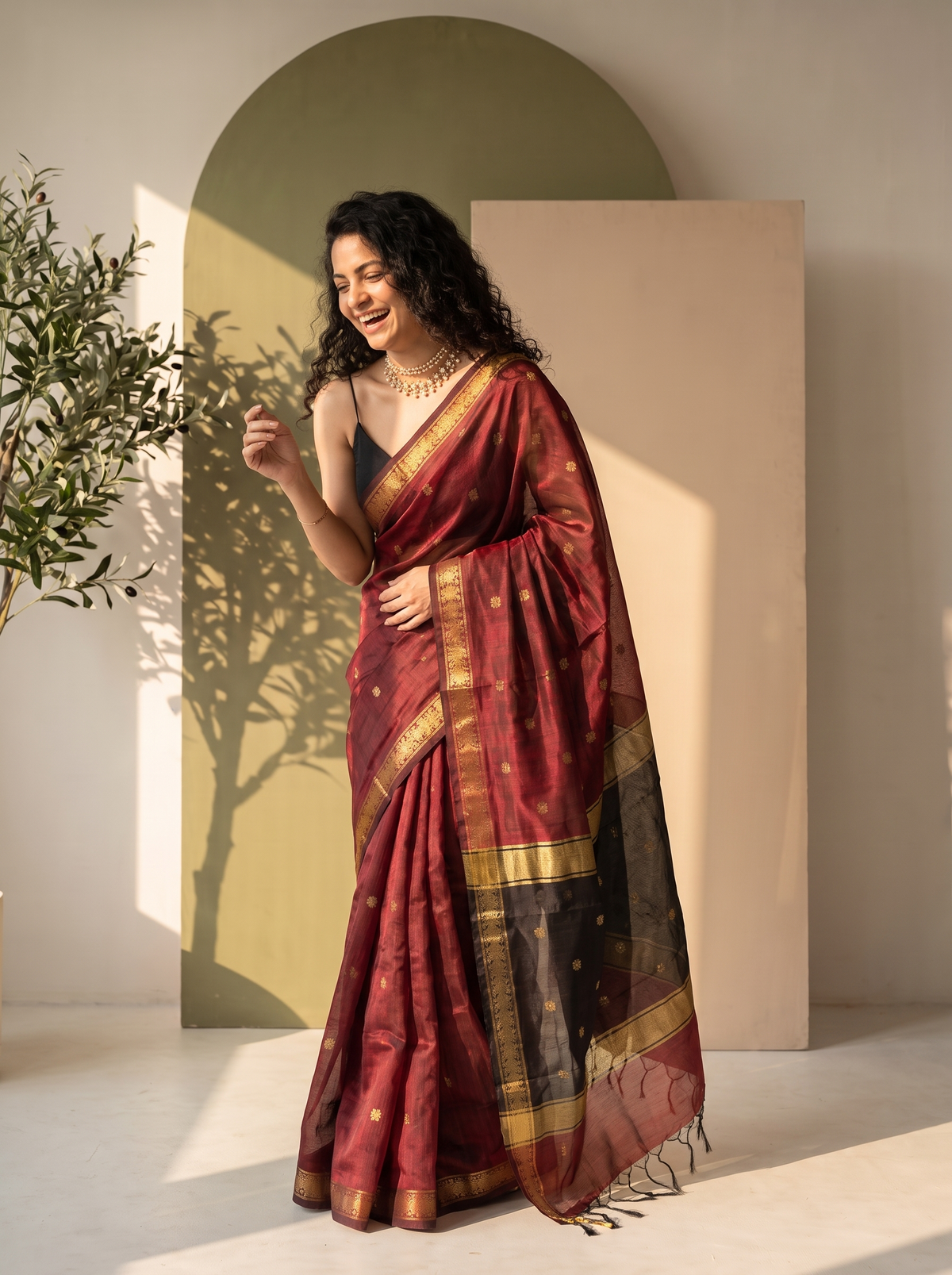 Aarzoo Maheshwari Cotton Saree