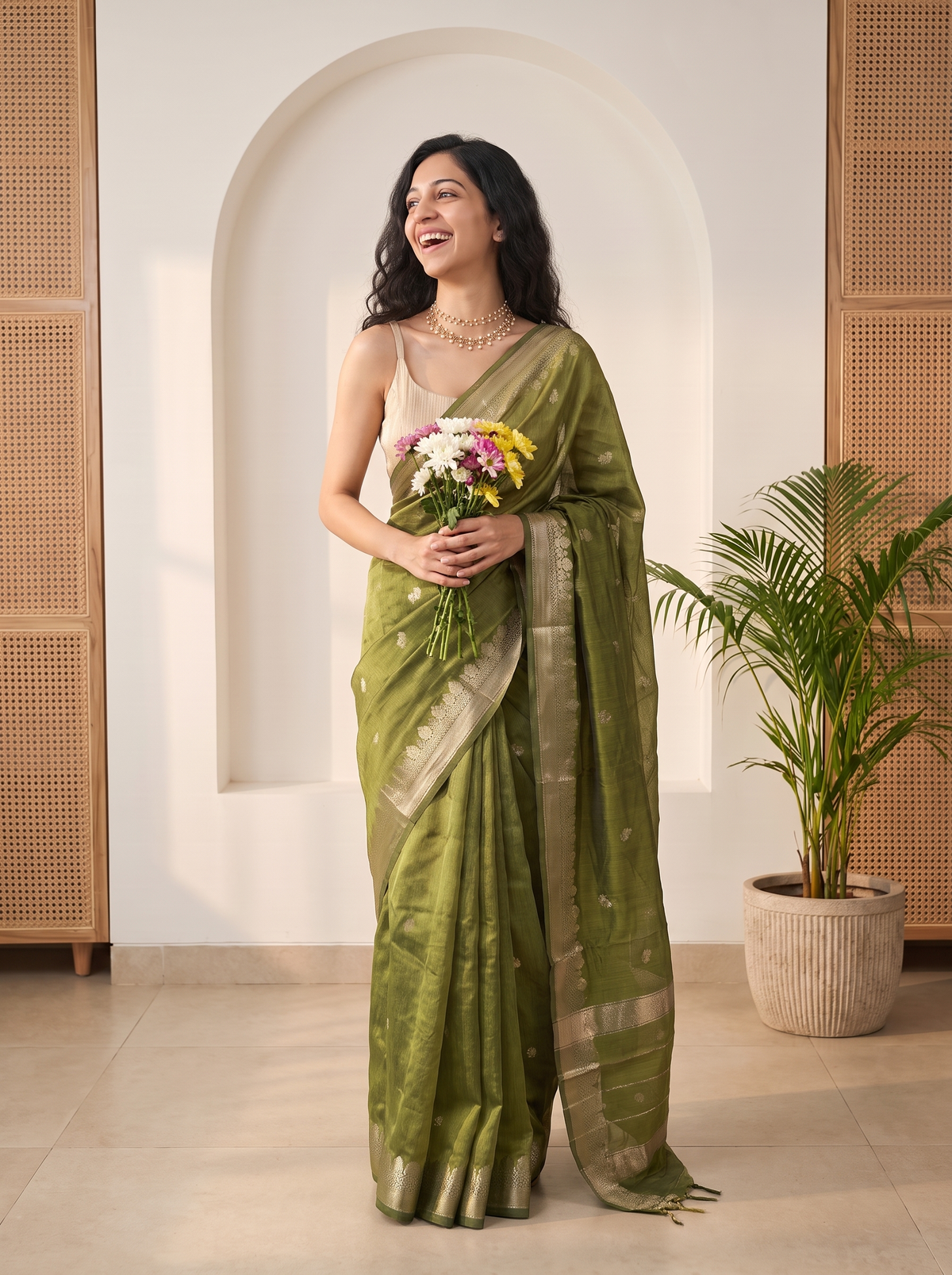 Heer Maheshwari Cotton Saree