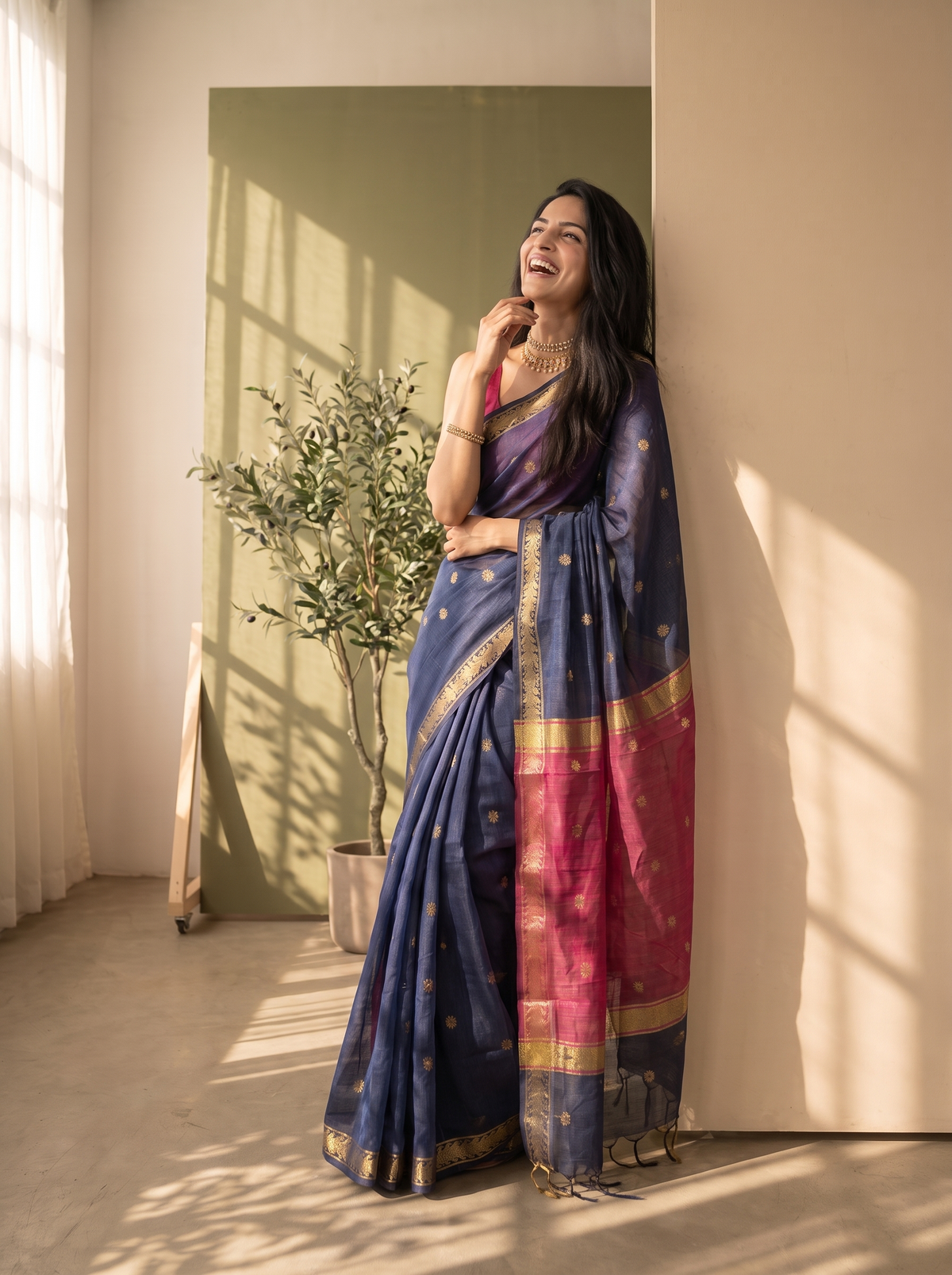 Banaras Darbar Cotton Saree