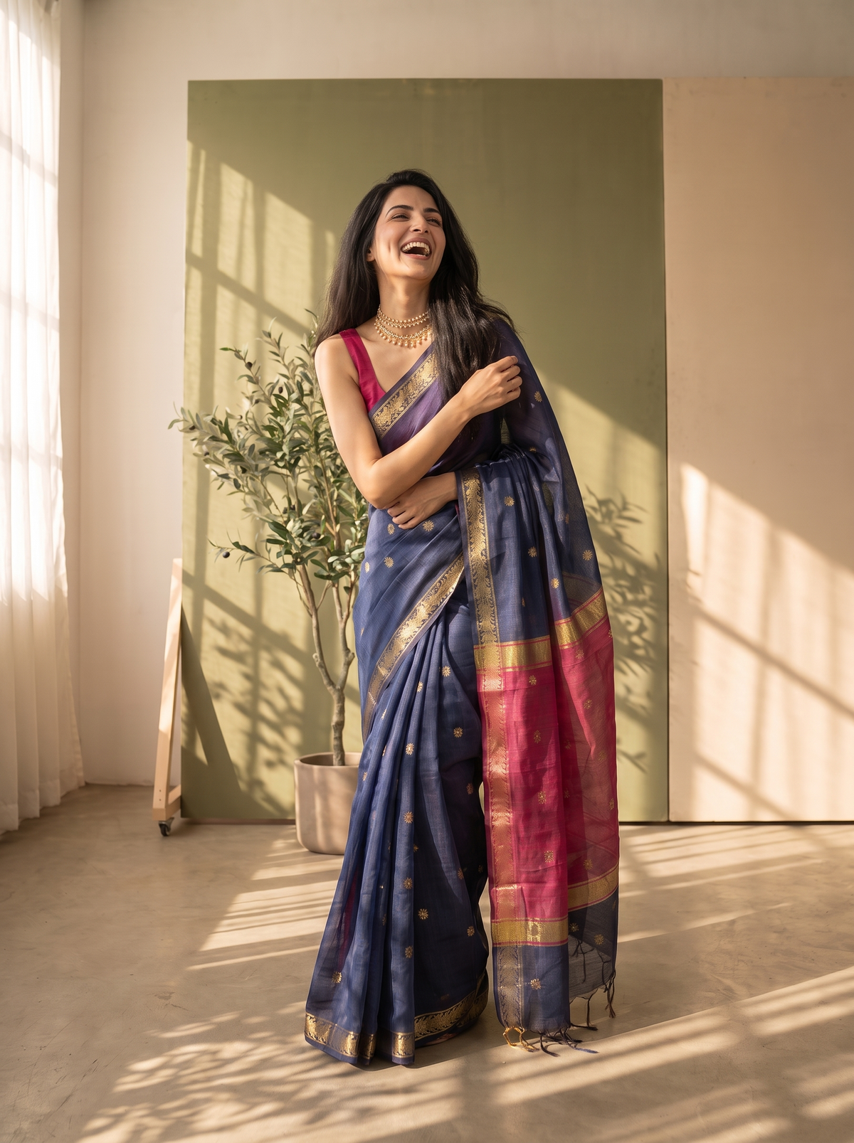 Banaras Darbar Cotton Saree