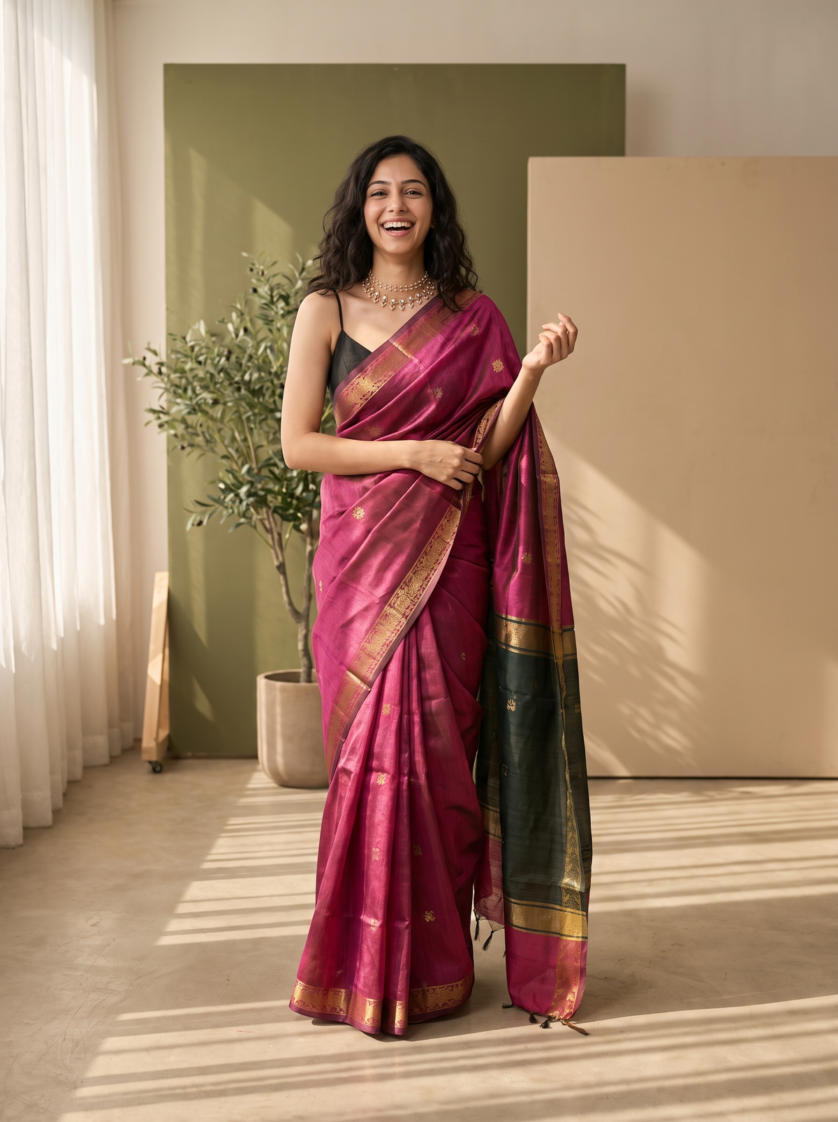 Ruhira Banarasi Cotton Saree