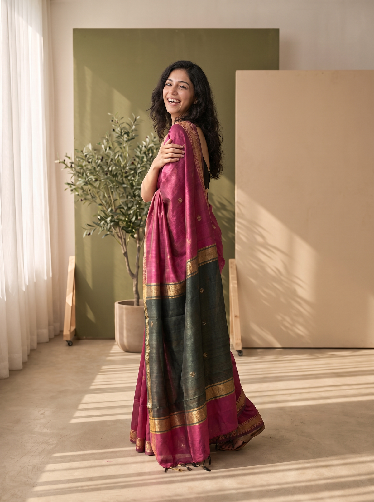 Ruhira Banarasi Cotton Saree