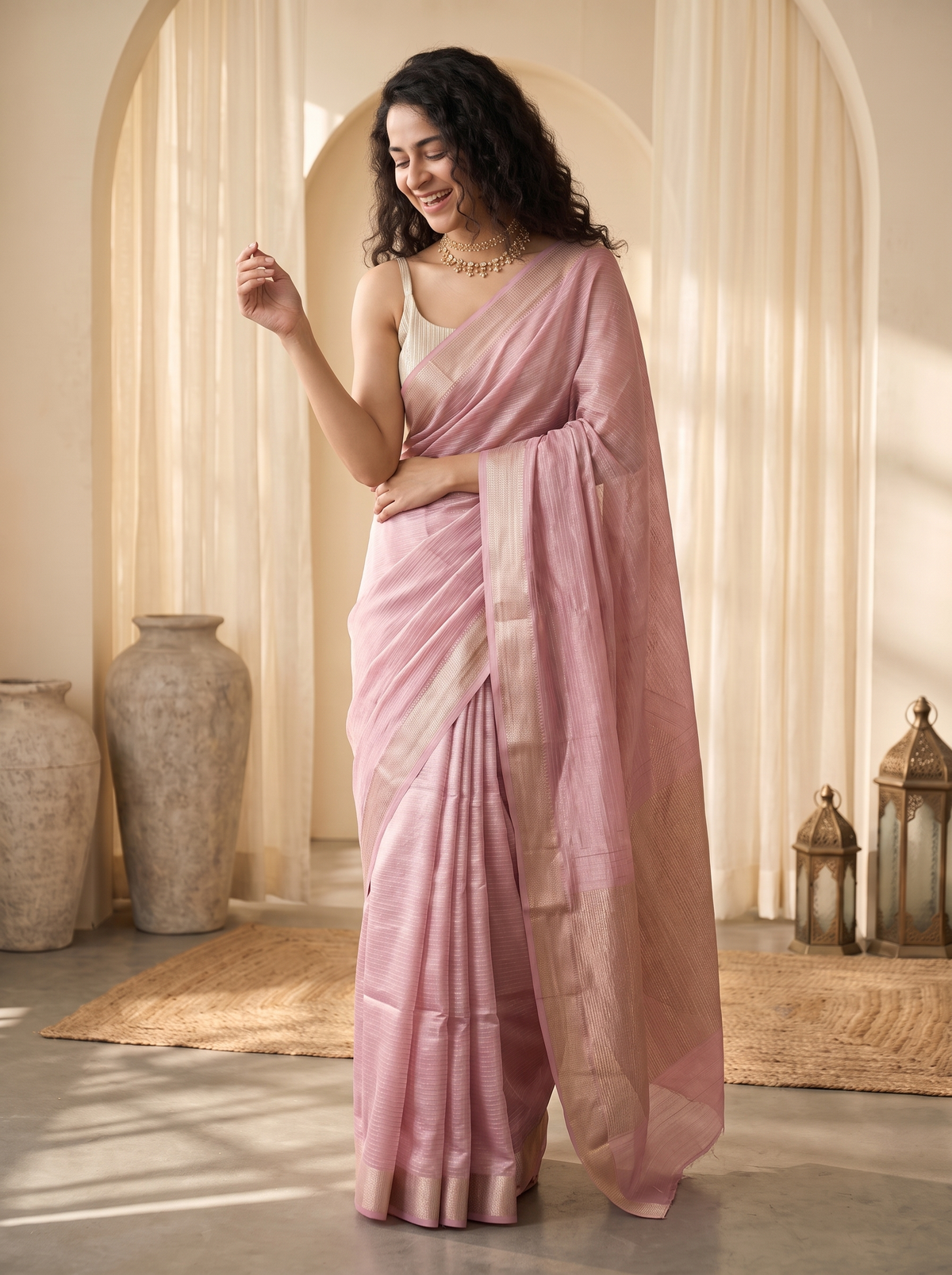 Rajwada Jari Silk Saree