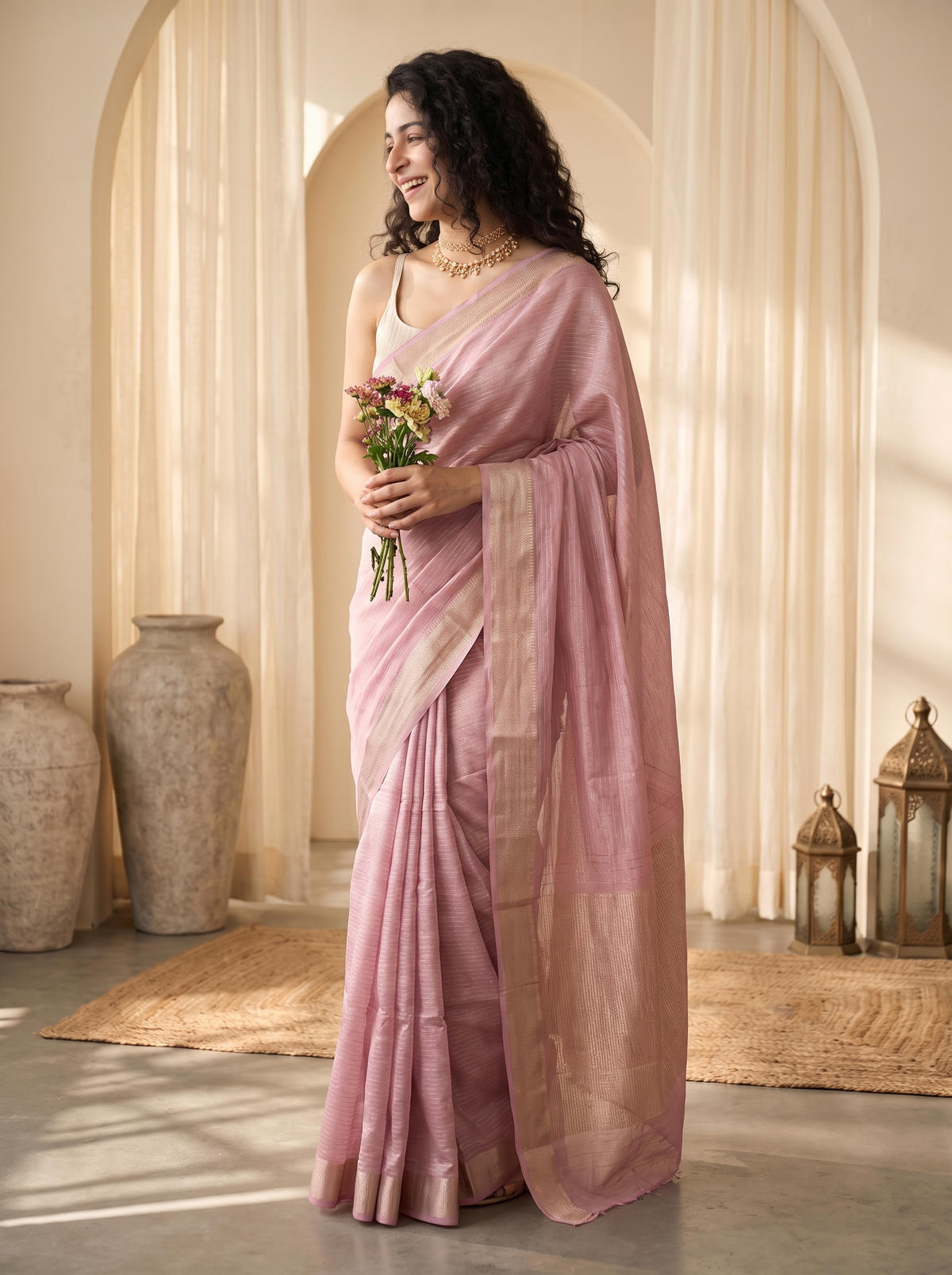 Rajwada Jari Silk Saree