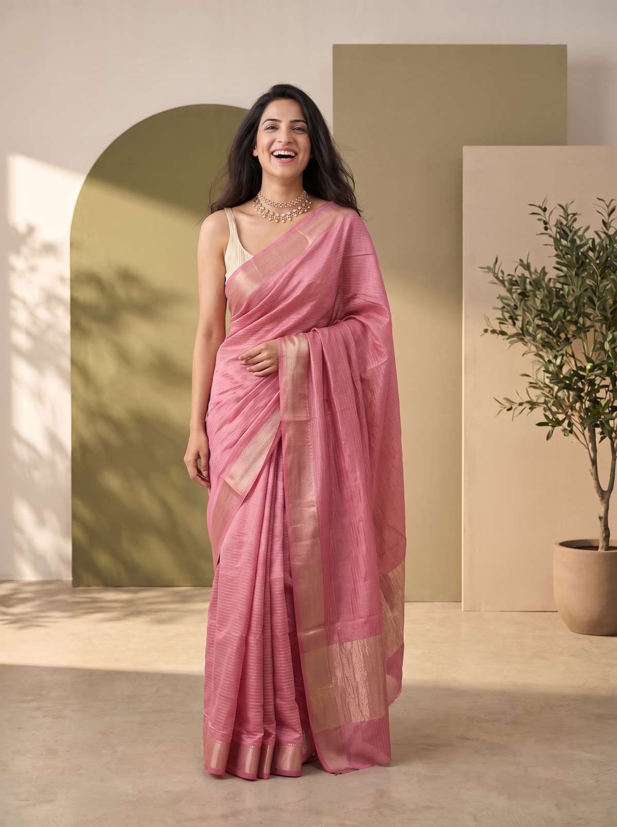 Payal Jari Silk Saree