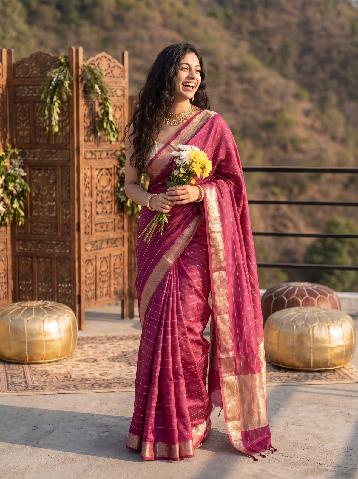 Albeli Jari Silk Saree