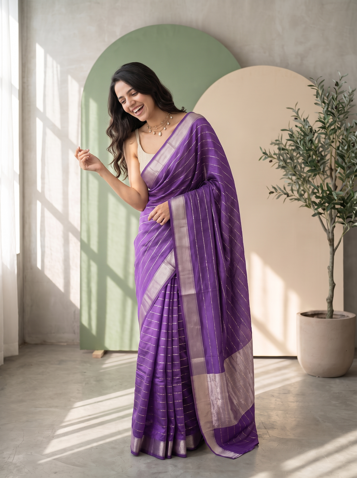Chhavvi Jari Silk Saree