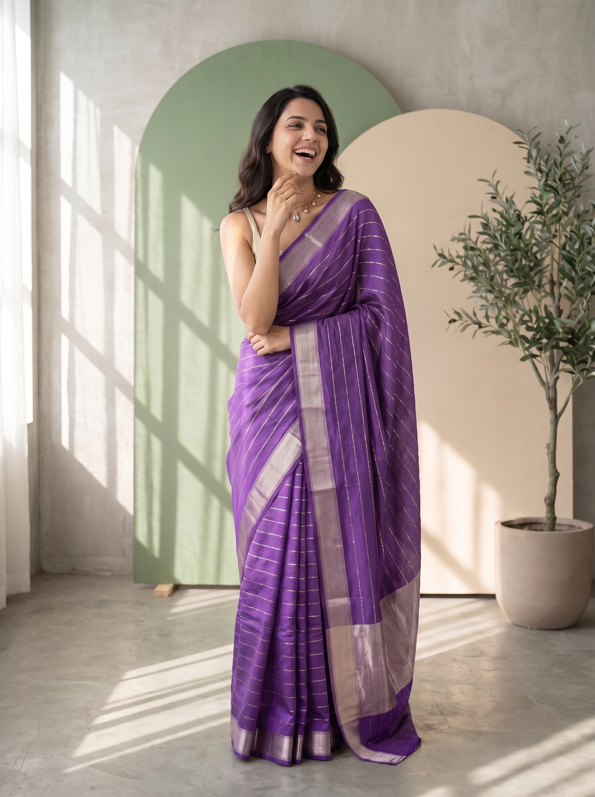 Chhavvi Jari Silk Saree