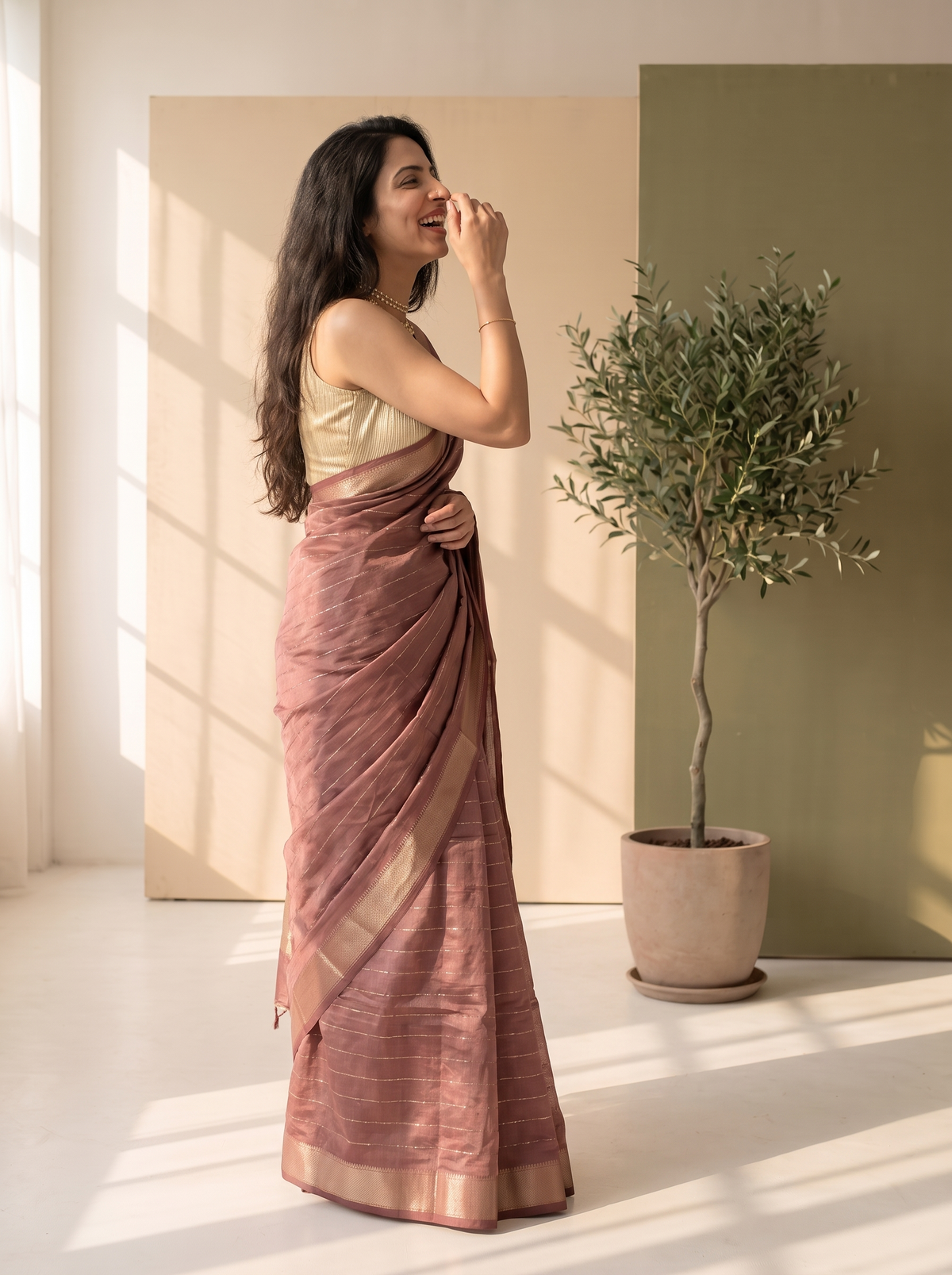 Madhushree Jari Silk Saree