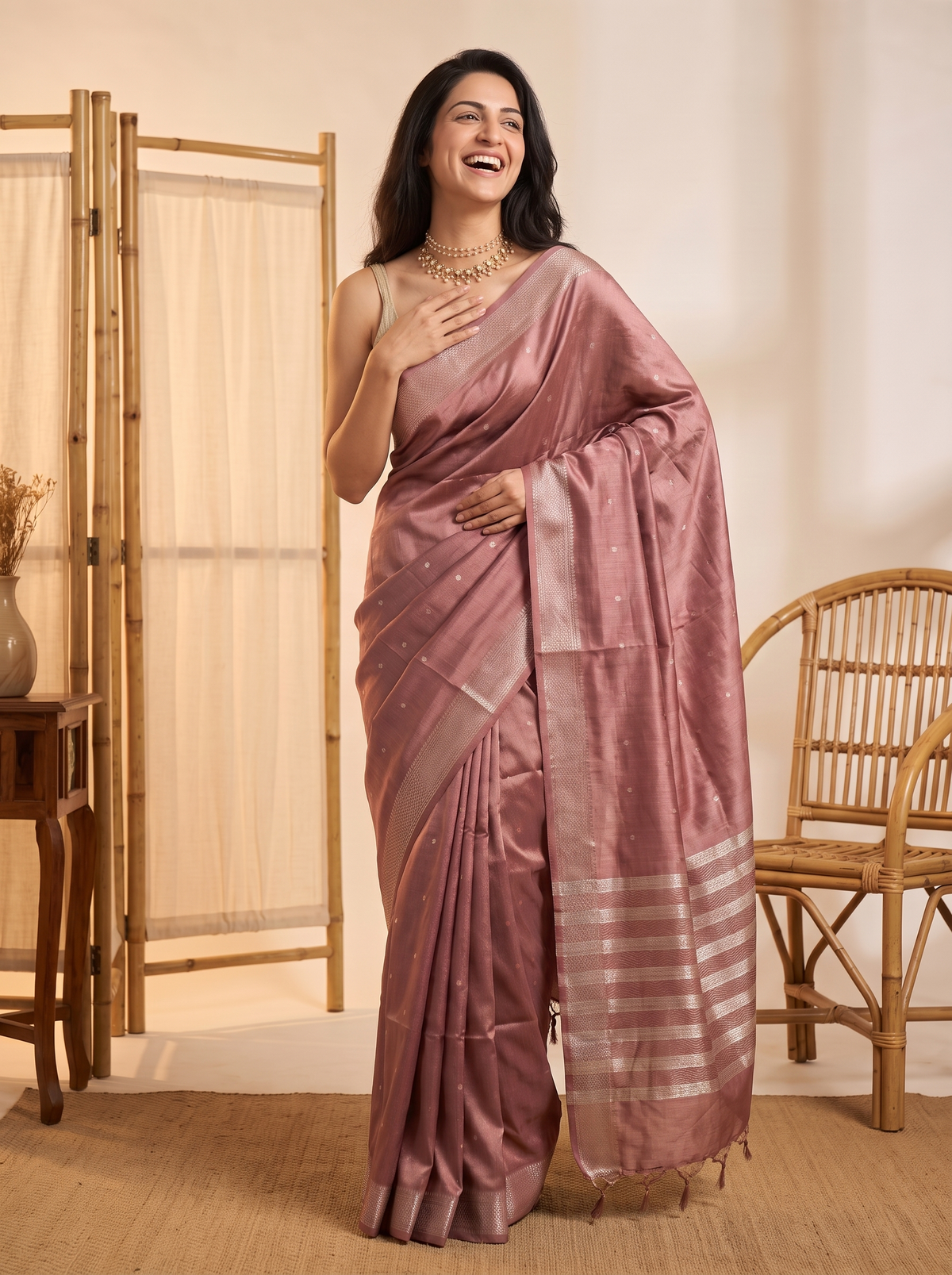 Sona Chidiya Jari Silk Saree