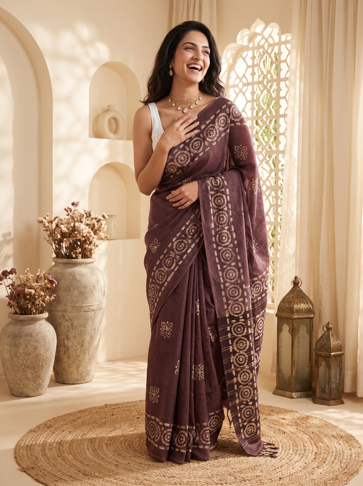 Shonar Batiq Saree