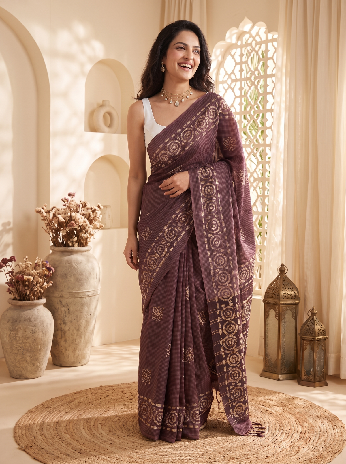 Shonar Batiq Saree