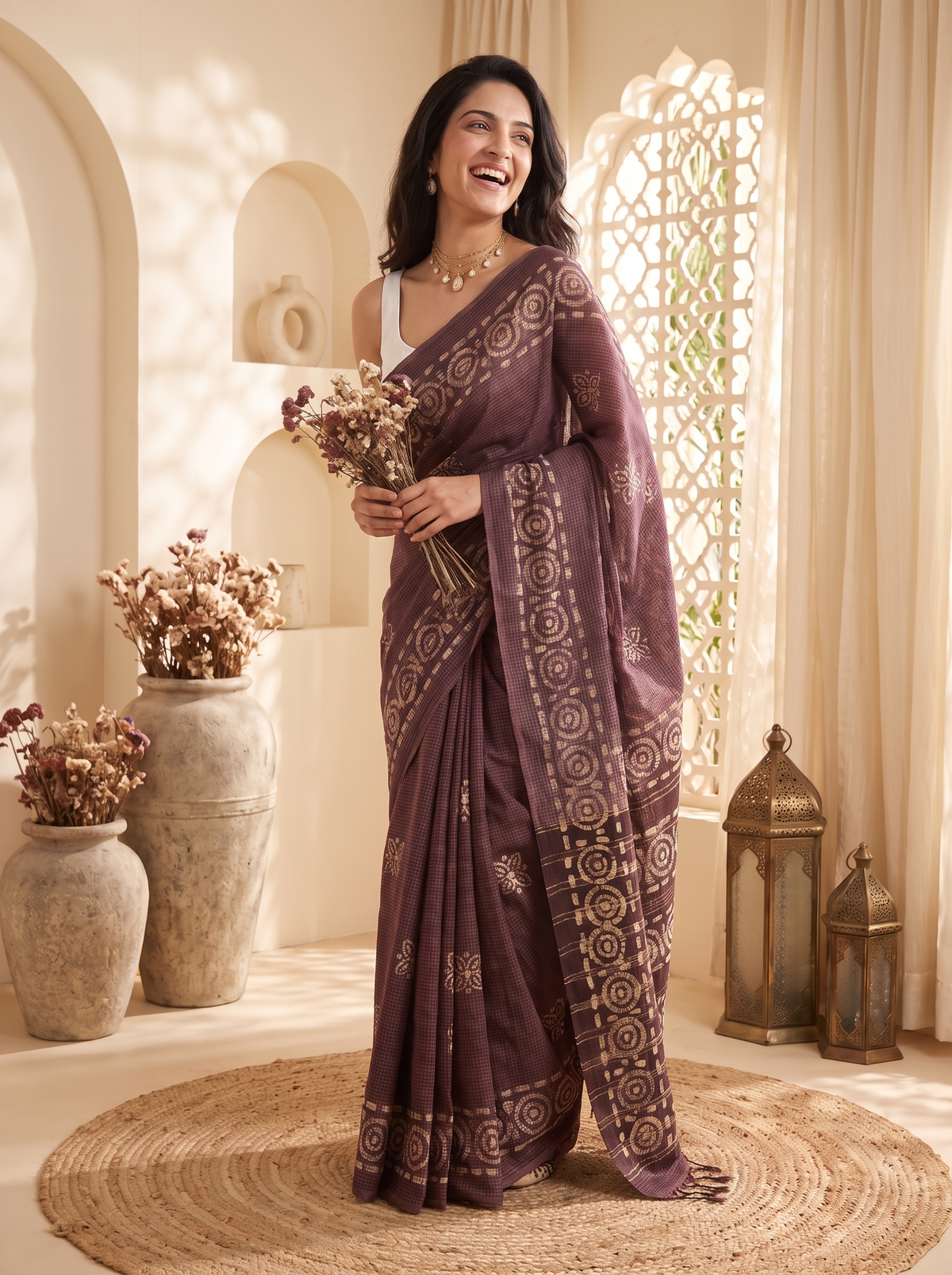 Shonar Batiq Saree