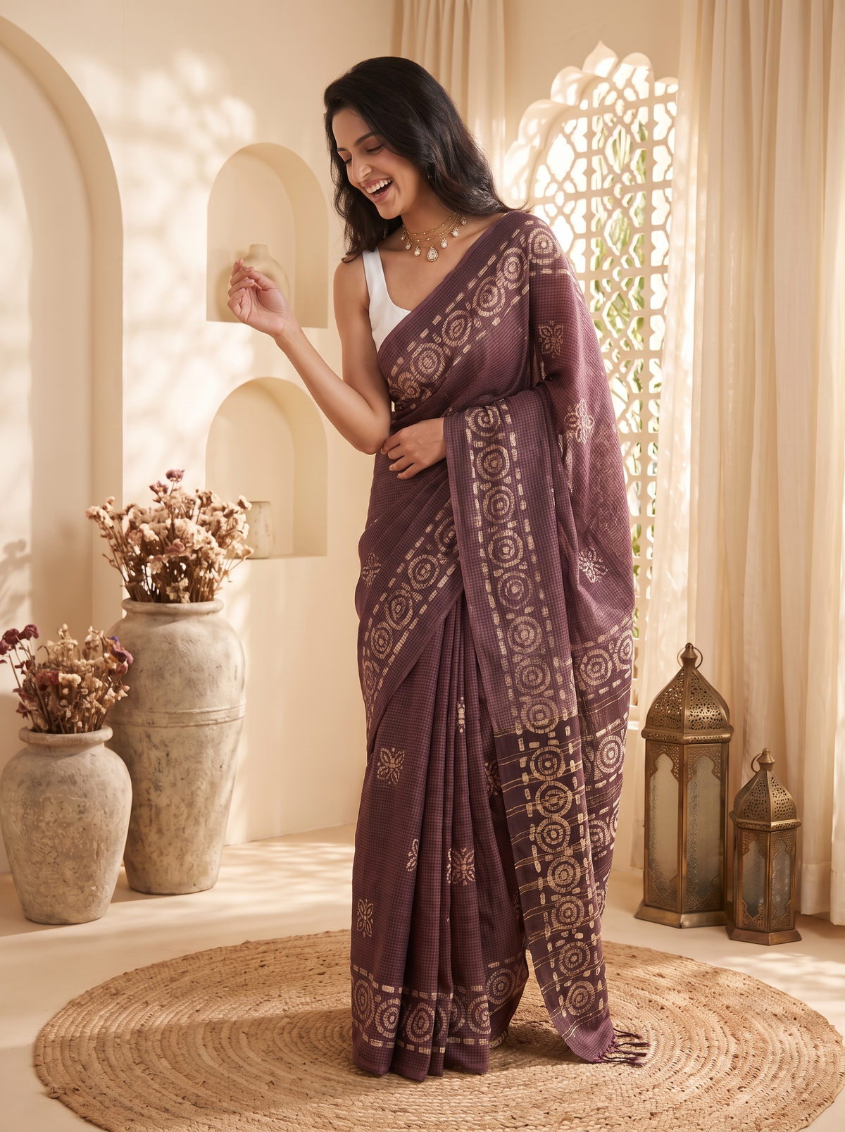 Shonar Batiq Saree
